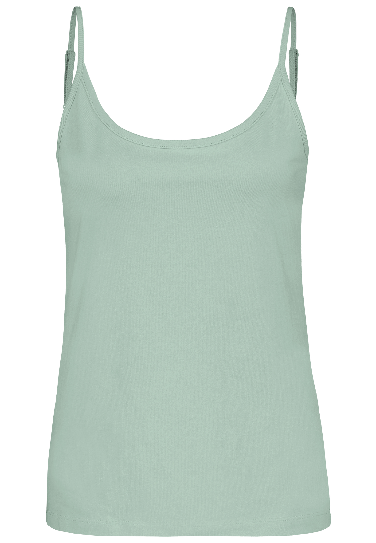 Basic Jersey Tanktop verstellbare Spaghettiträger Basic Jersey Tanktop verstellbare Spaghettiträger