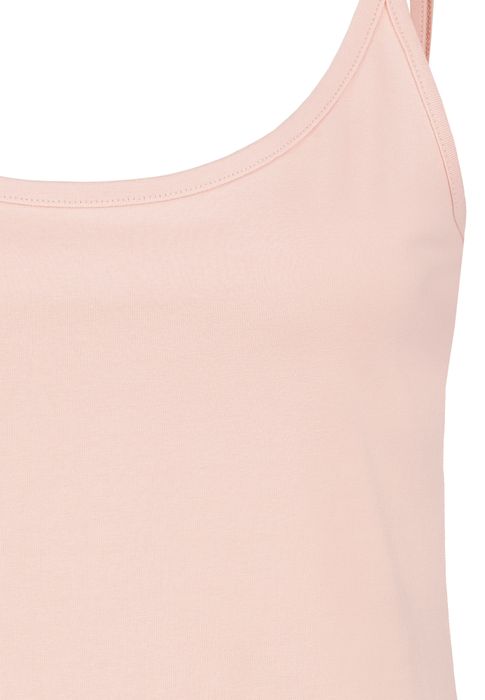 Sublevel Basic Jersey Tanktop verstellbare Spaghettiträger – Schwarz-Grün, Bild 4