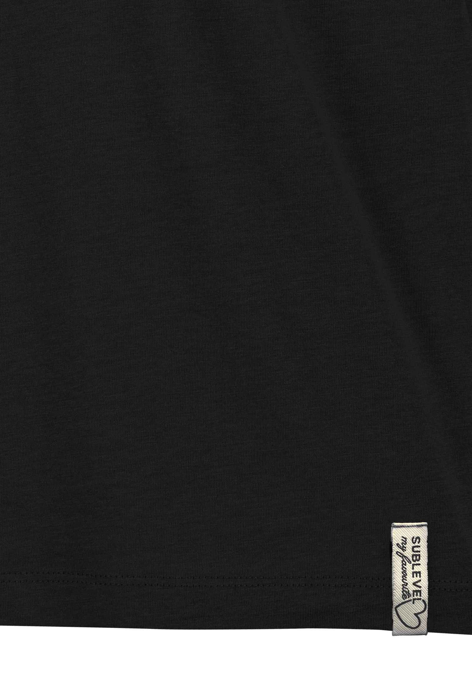 T-Shirt 2er Set mit Rundhals Knöpfen bequem T-Shirt 2er Set mit Rundhals Knöpfen bequem