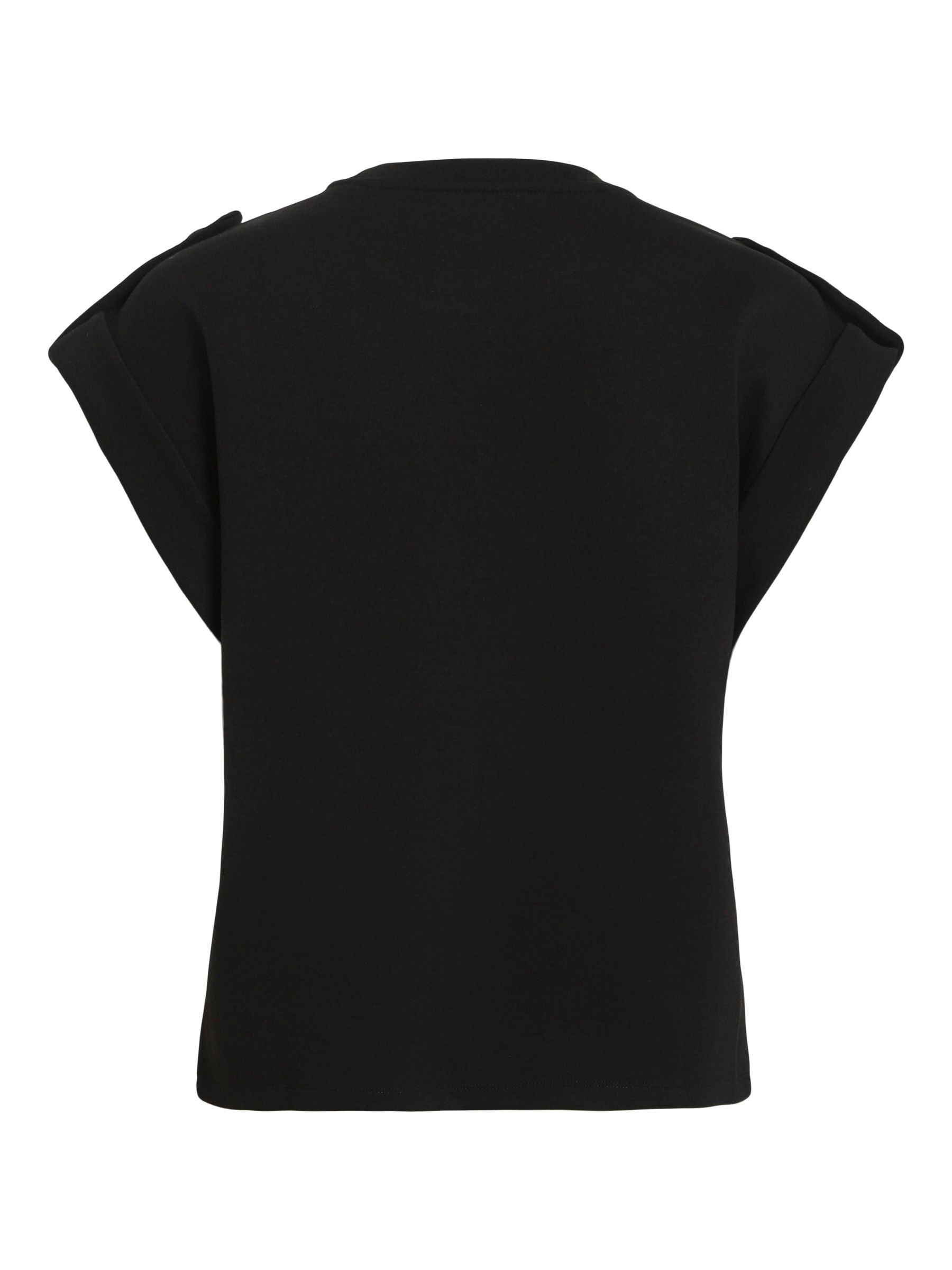 VILA_Springsummer_4709737_14105288_2.jpg T-Shirt mit Schulterknöpfen und Rundhalsausschnitt