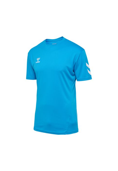 hummel Trainingsset Shirt und Shorts, Farbe: Blau