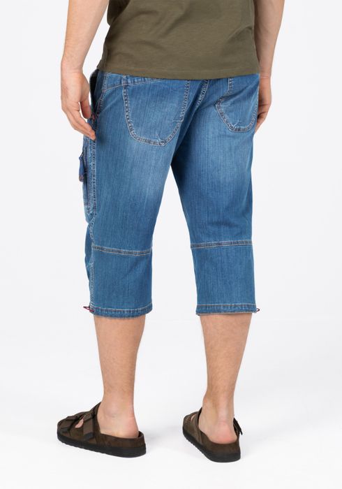 Timezone Timezone Herren Cargobermudas mit Seitentaschen Modisch – Blau, Bild 3
