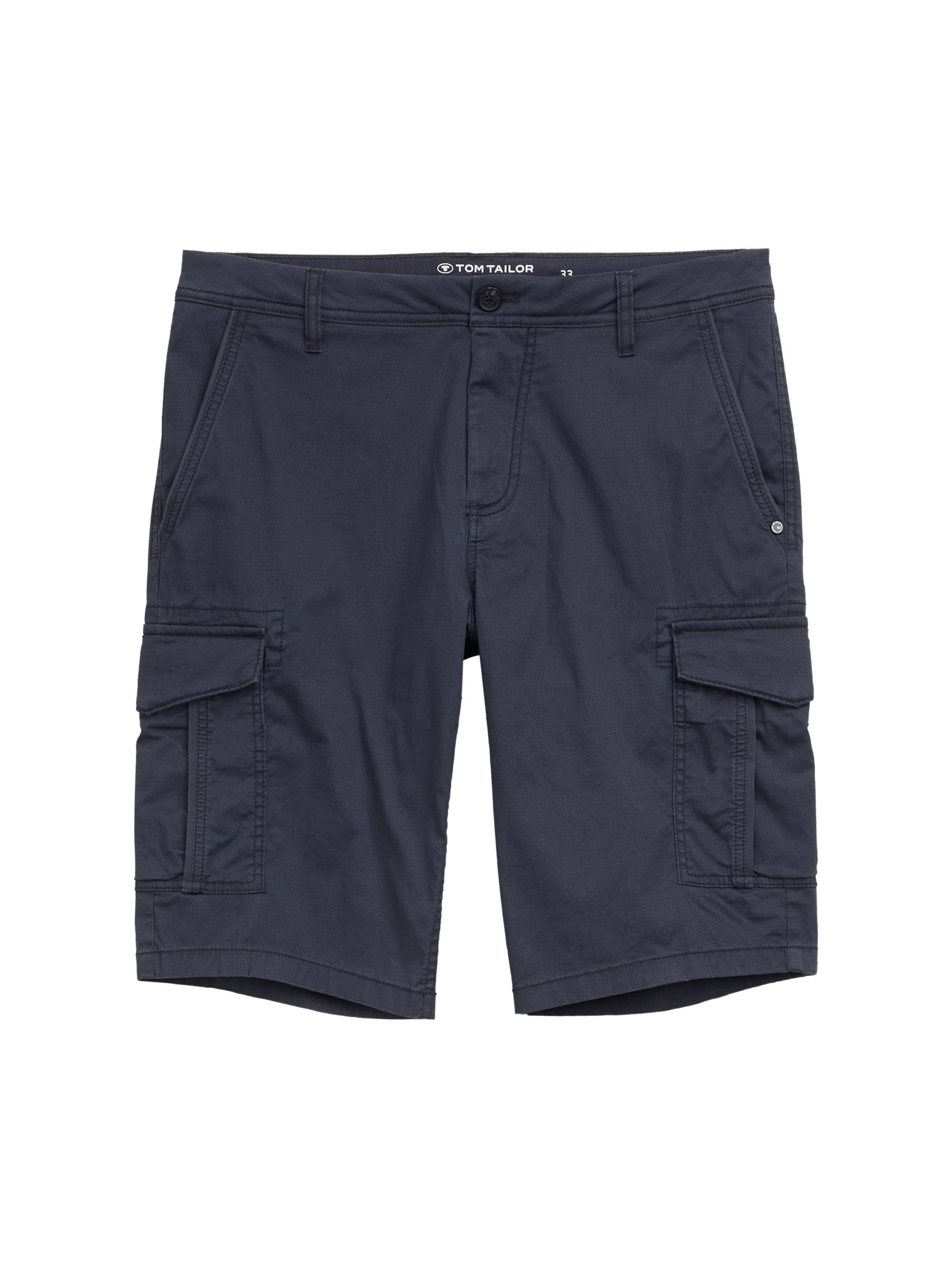 Tom-Tailor_202506_37213_1044709.jpg Cargo-Bermudashorts mit Taschen Chino Shorts