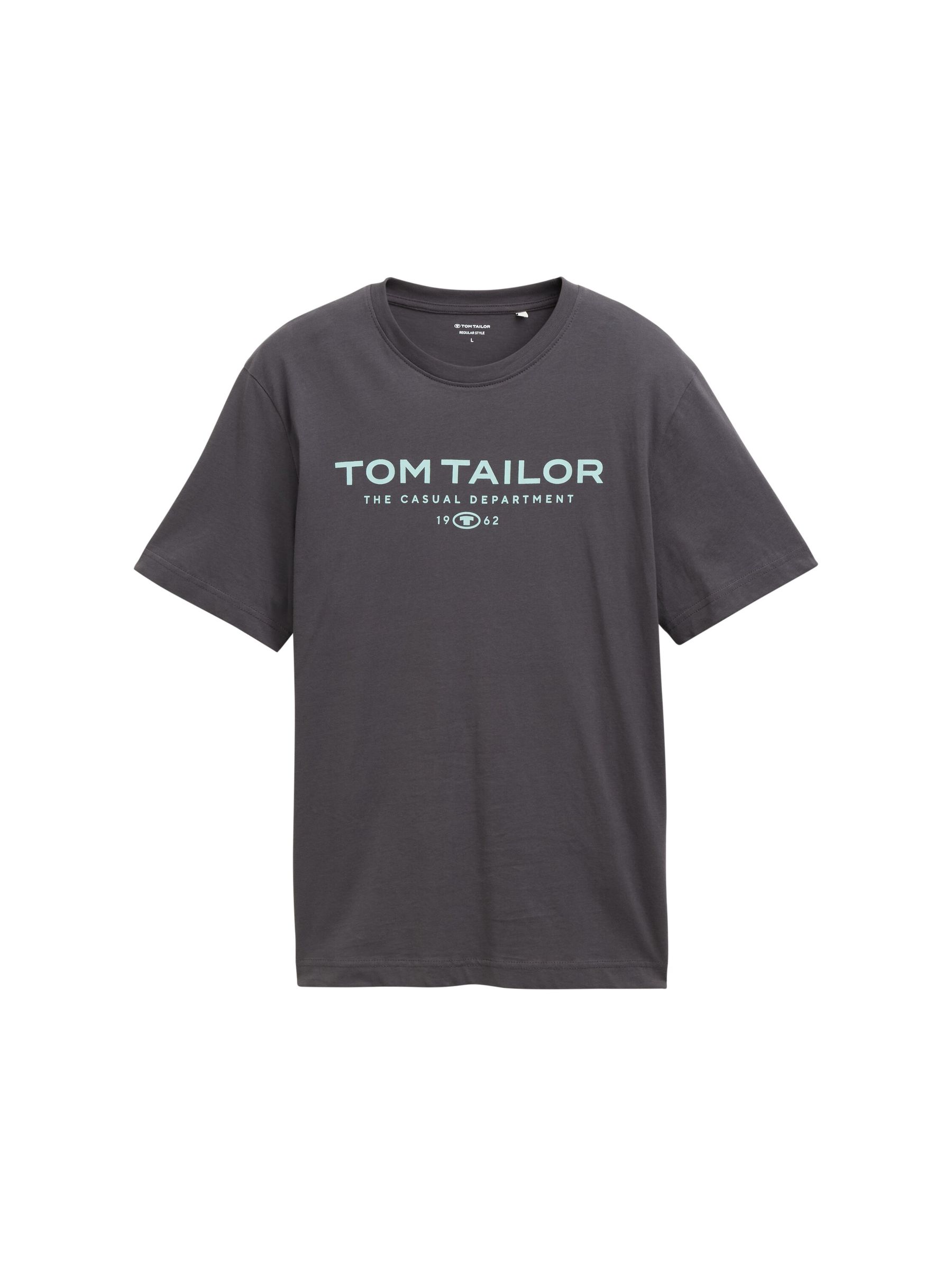 Tom-Tailor_202512_10899_1045773.jpg T-Shirt mit Rundhalsausschnitt und Logo-Print 1962