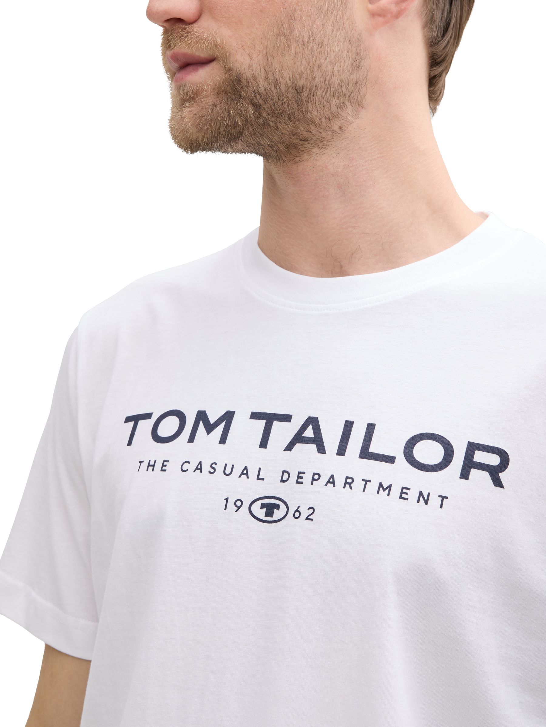 Tom-Tailor_202512_20000_1045773_5.jpg T-Shirt mit Rundhalsausschnitt und Logo-Print 1962