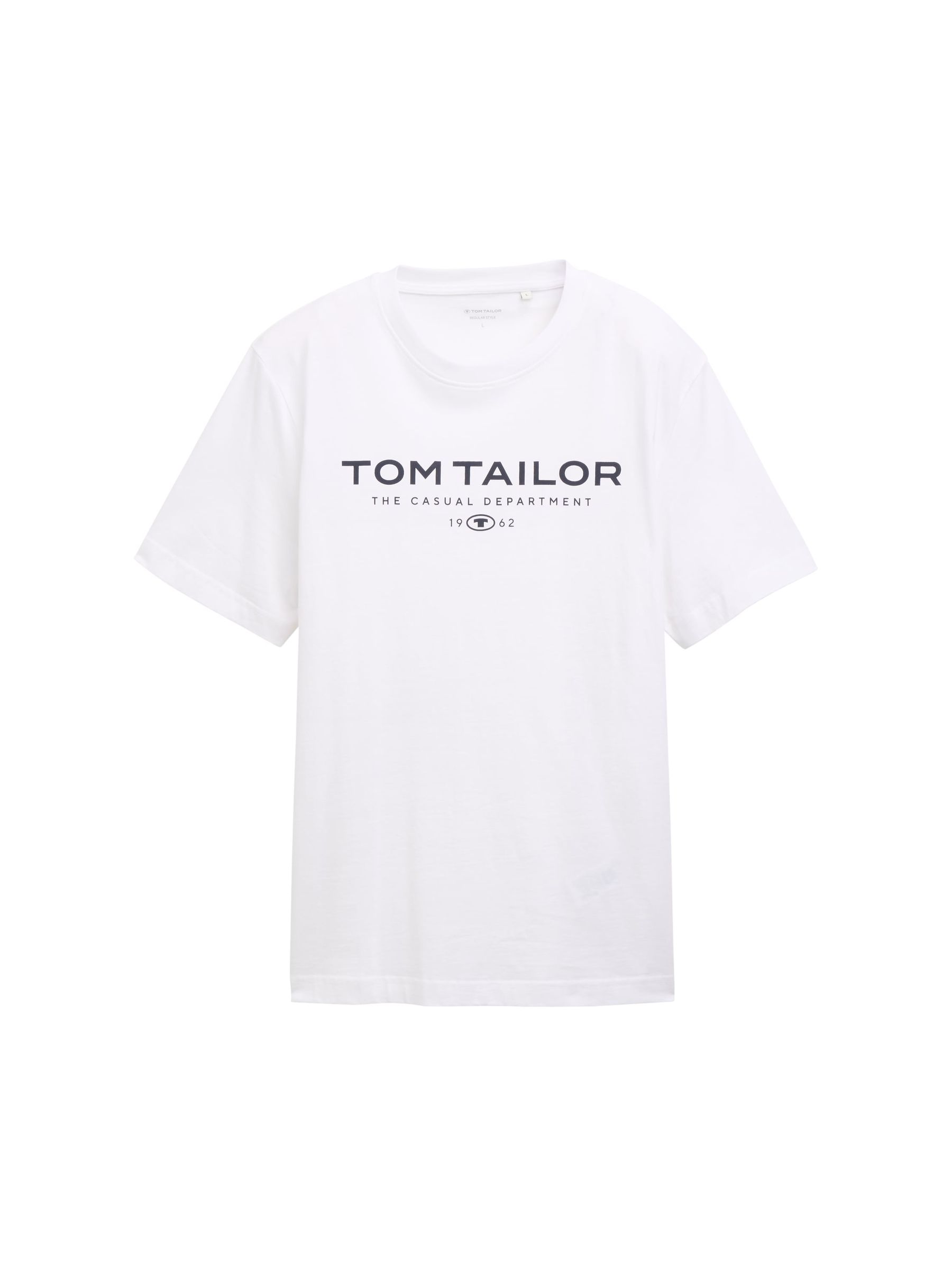Tom-Tailor_202512_20000_1045773.jpg T-Shirt mit Rundhalsausschnitt und Logo-Print 1962