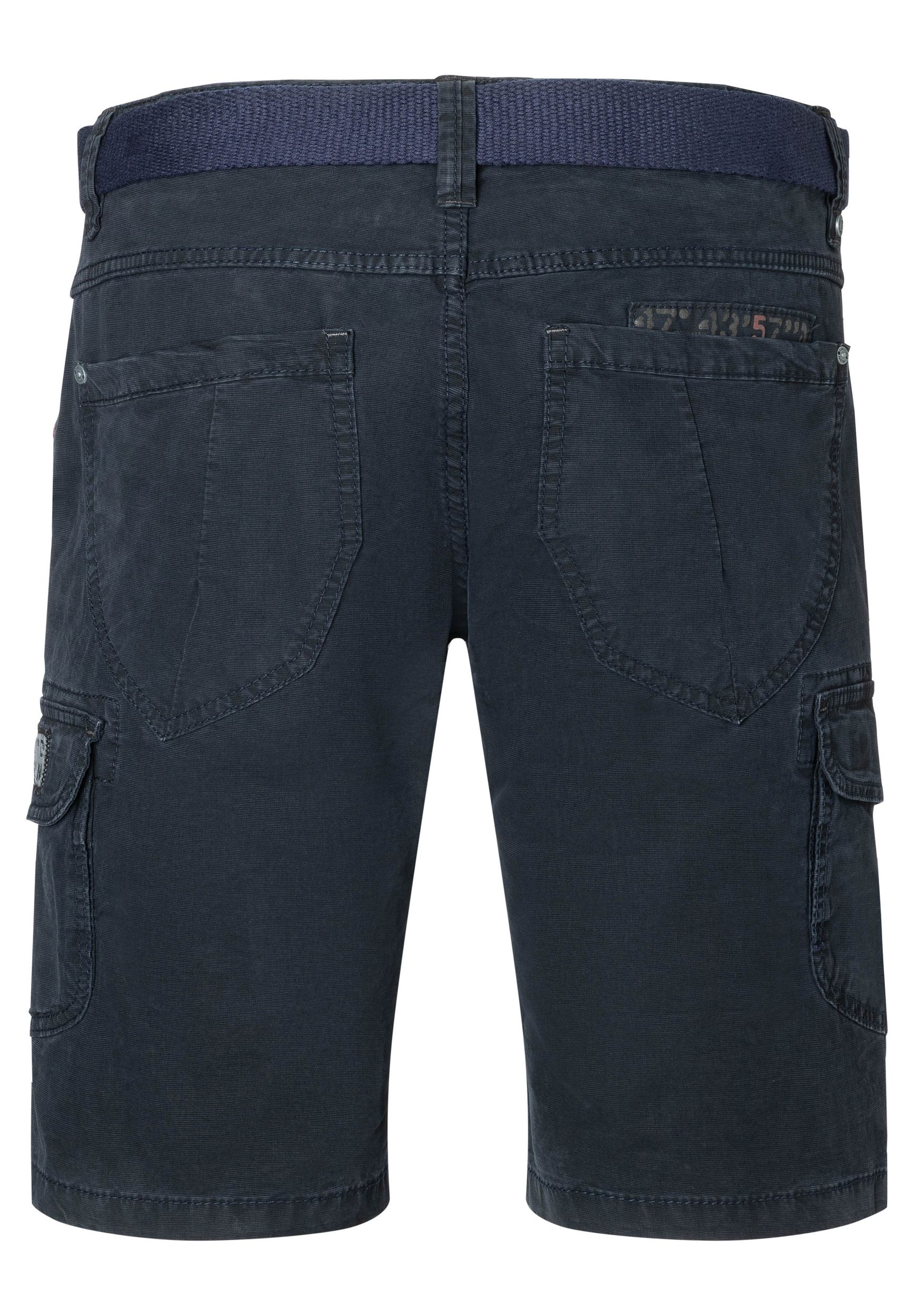 TIMEZONE-Gmb_SS25_30056_24-10051-06-1202_2.jpg Cargo Jeans Shorts mit Gürtel und Festem Stoff