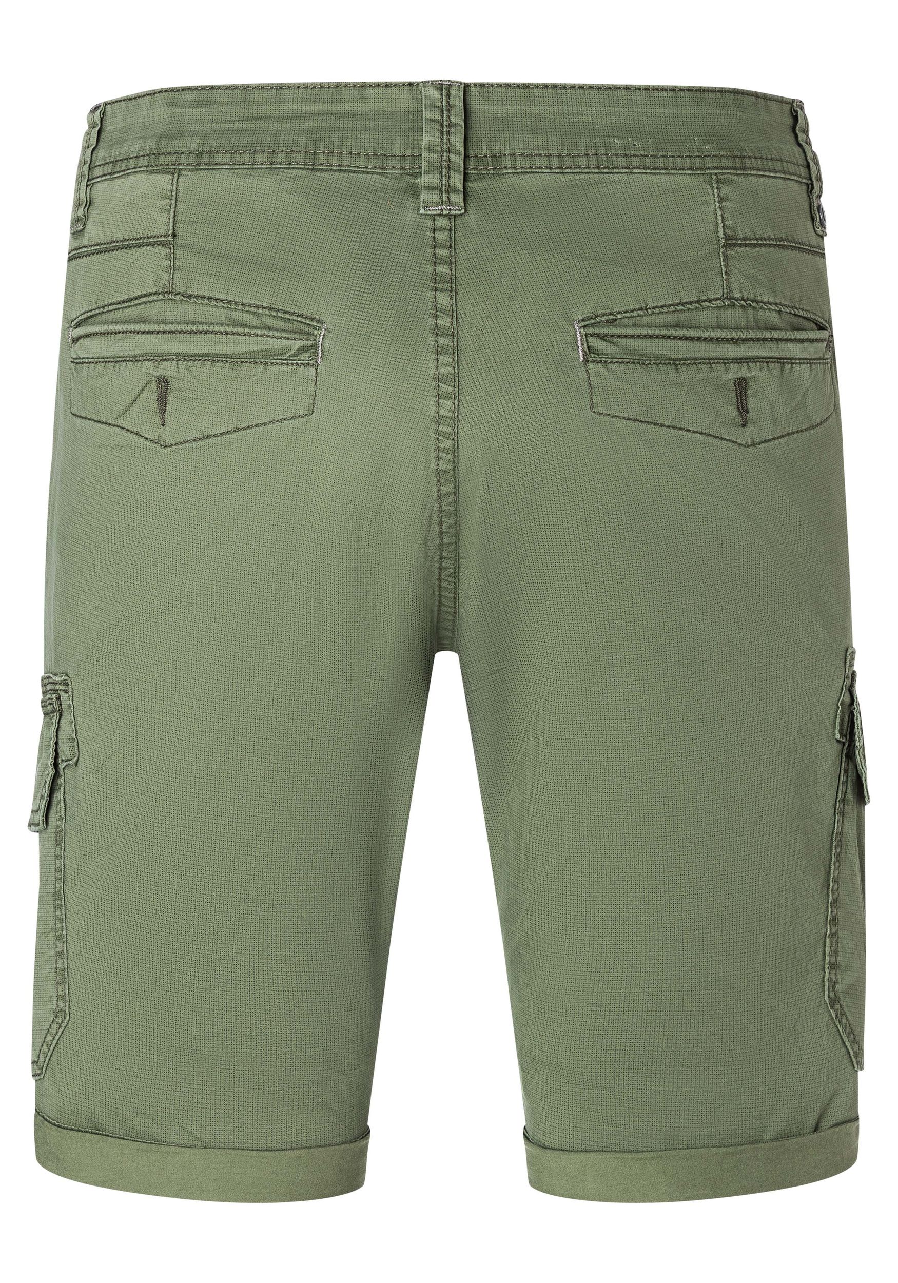 TIMEZONE-Gmb_SS25_4727_24-10032-10-1215_2.jpg Einfarbige Chino Cargo-Shorts mit Taschen