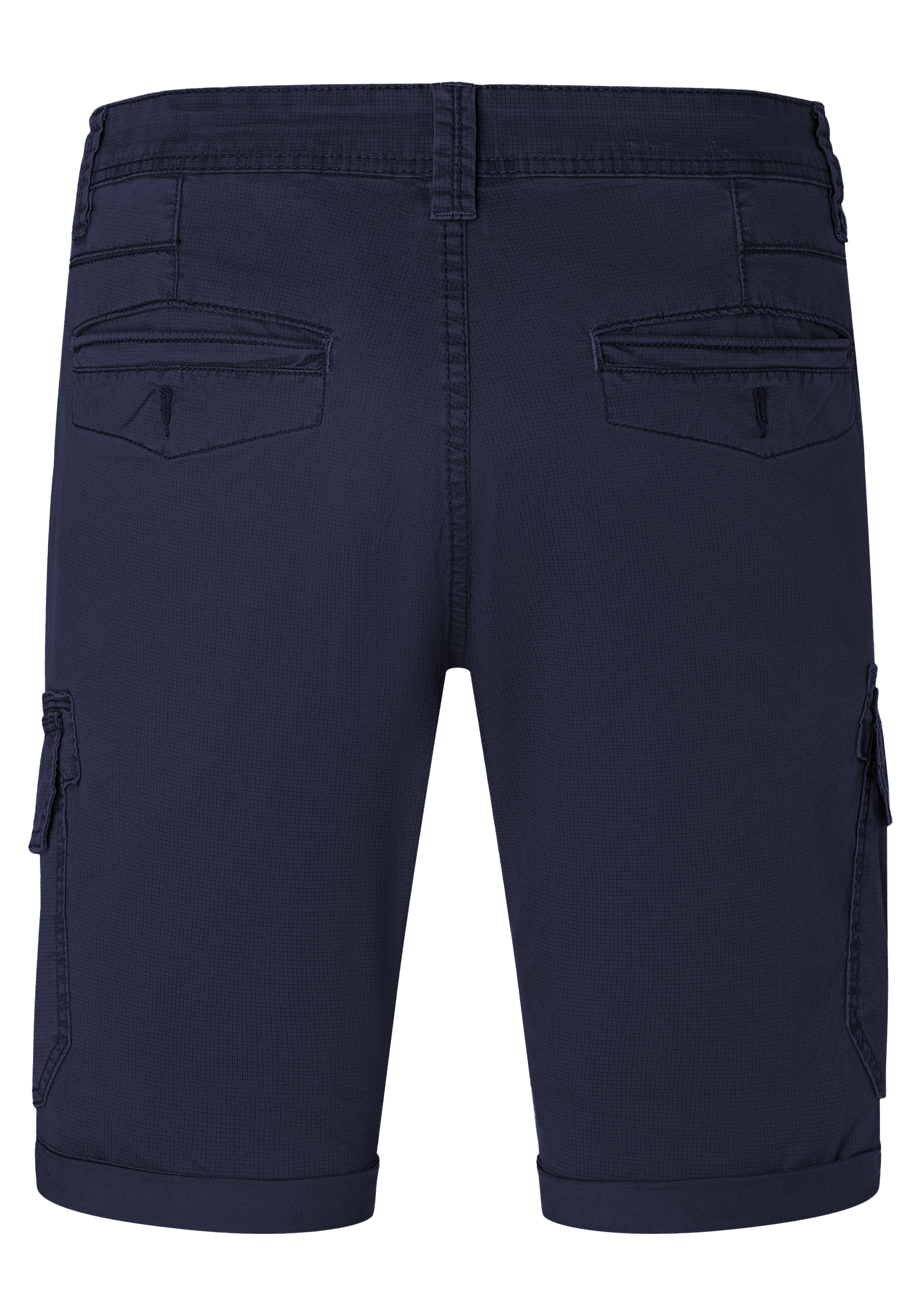 Einfarbige Chino Cargo-Shorts mit Taschen Einfarbige Chino Cargo-Shorts mit Taschen