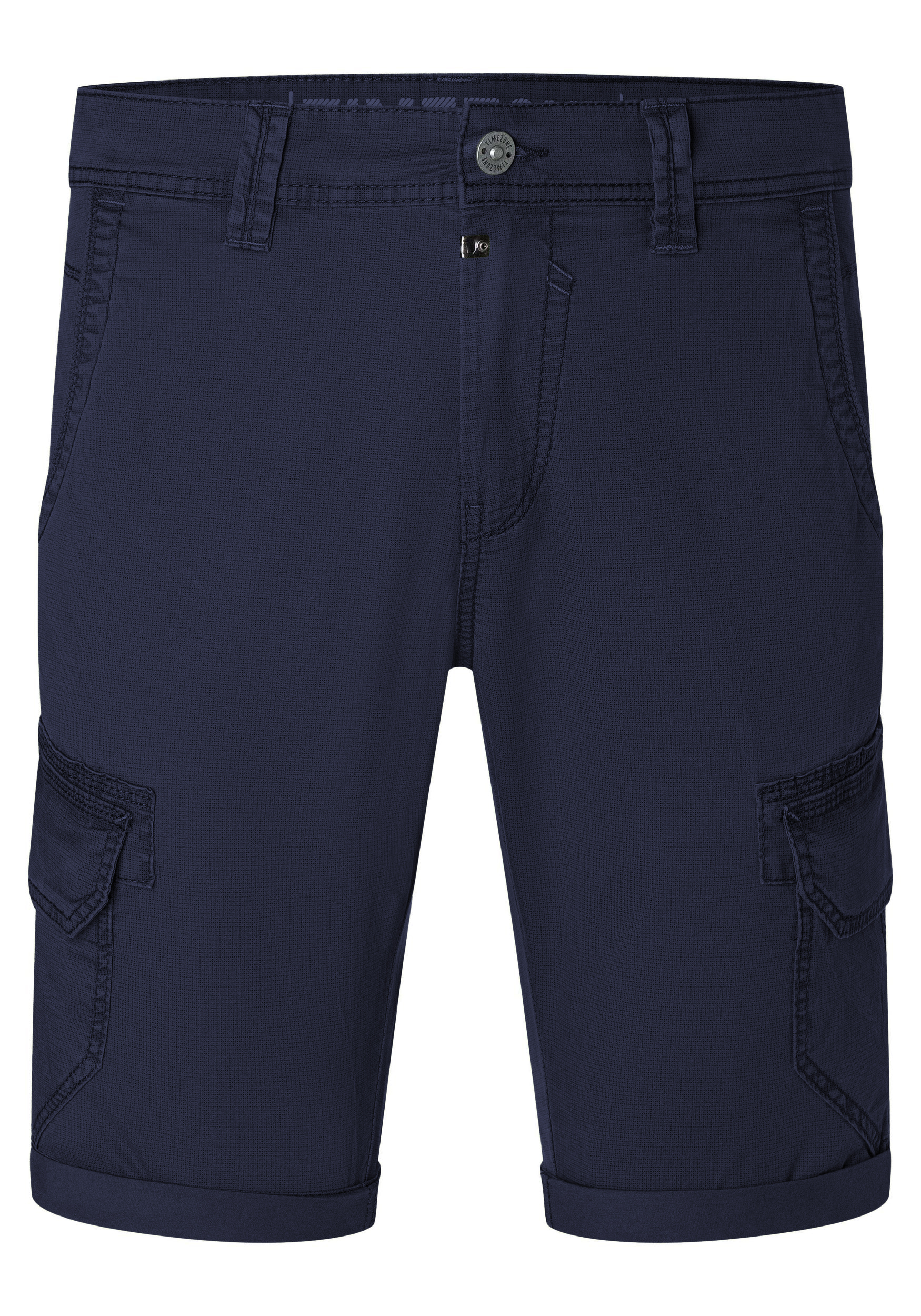 Einfarbige Chino Cargo-Shorts mit Taschen Einfarbige Chino Cargo-Shorts mit Taschen