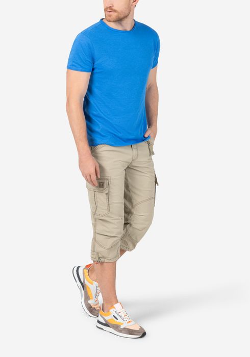 Timezone Timezone Cargo-Shorts mit Gürtel und Mehrfachtaschen – Beige, Bild 5