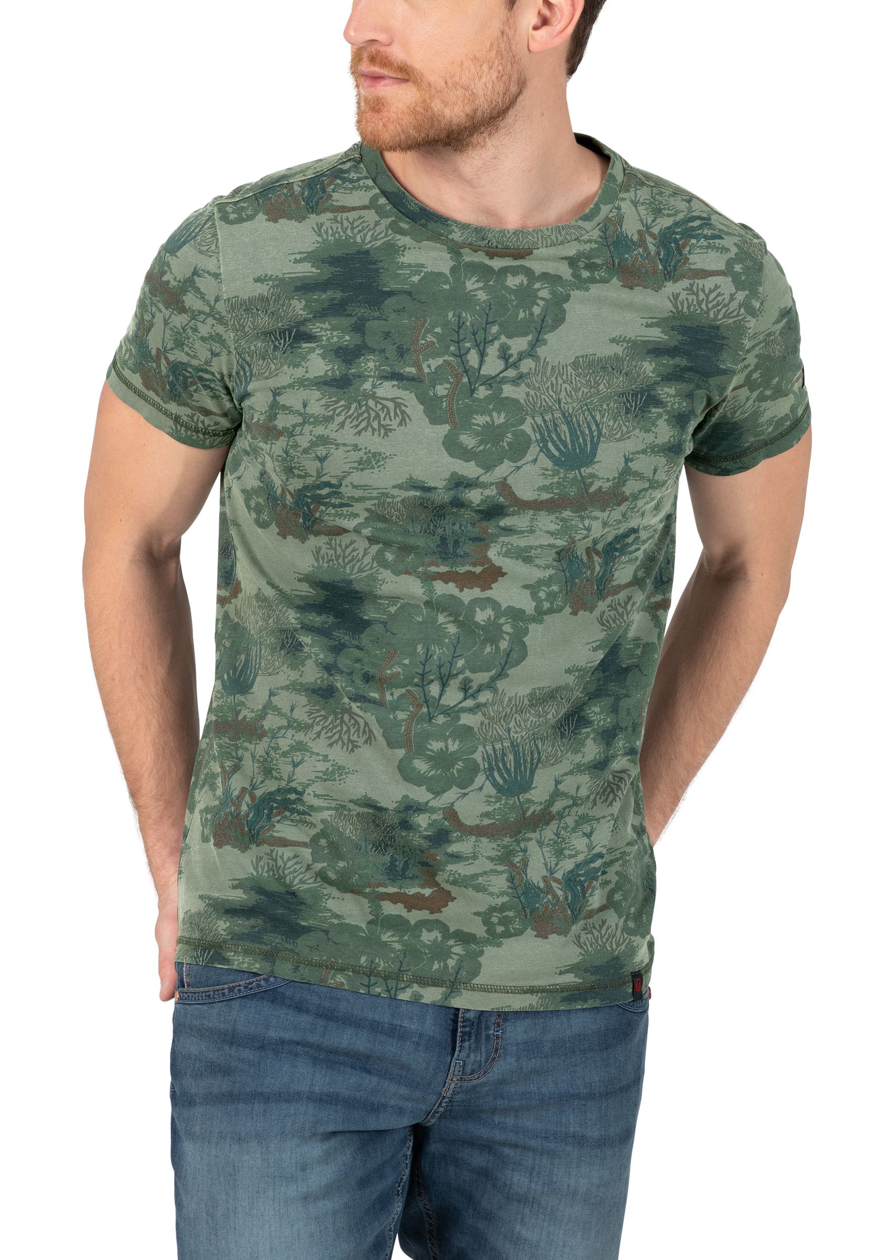 TIMEZONE-Gmb_SS25_4400_22-10317-06-6194_3.jpg Kurzarm T-Shirt mit Unterwasserwelt-Motiven