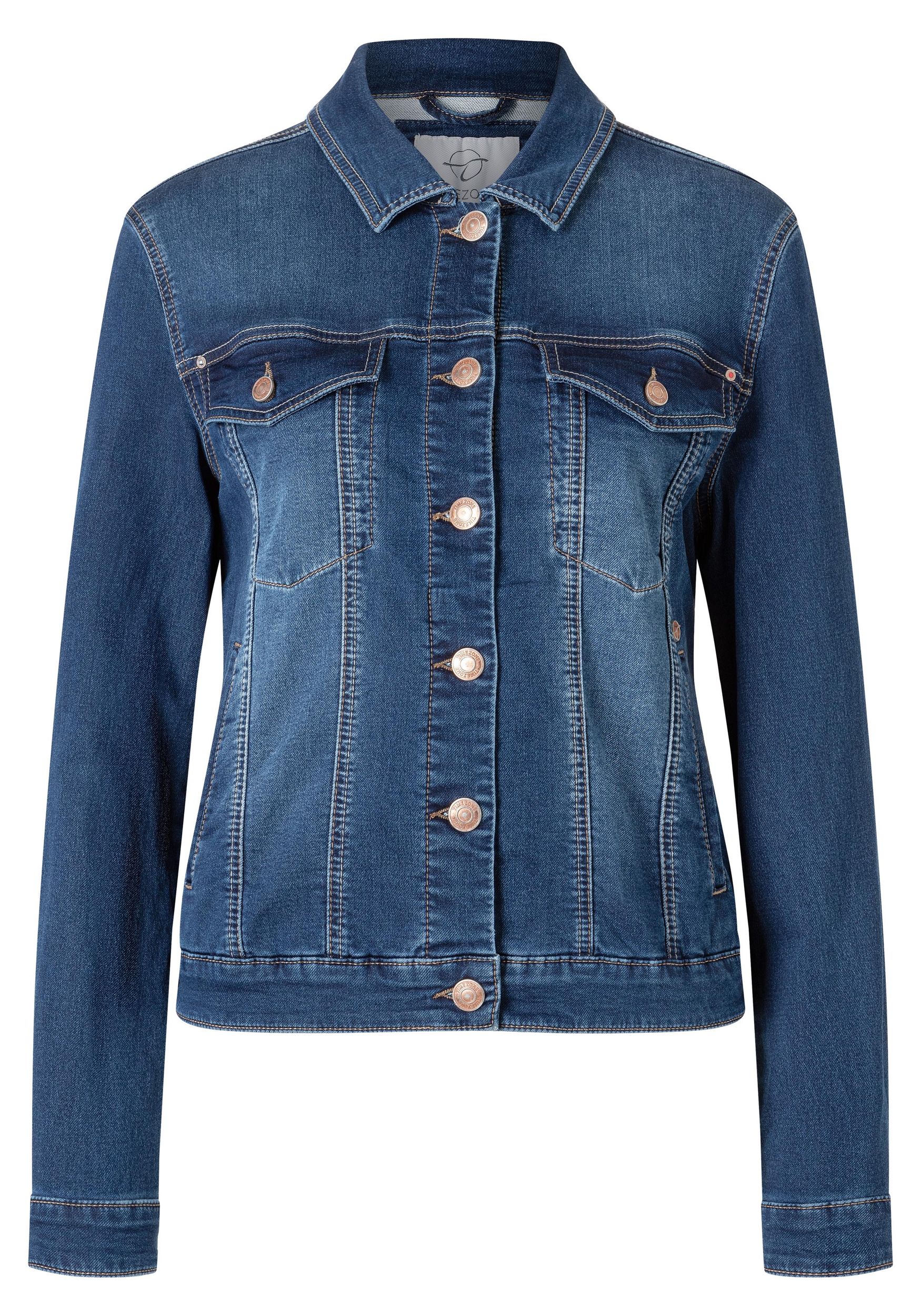 TIMEZONE-Gmb_SS25_3838_19-10064-08-3337.jpg Lässige Jeansjacke mit Knopfleiste und Brusttaschen