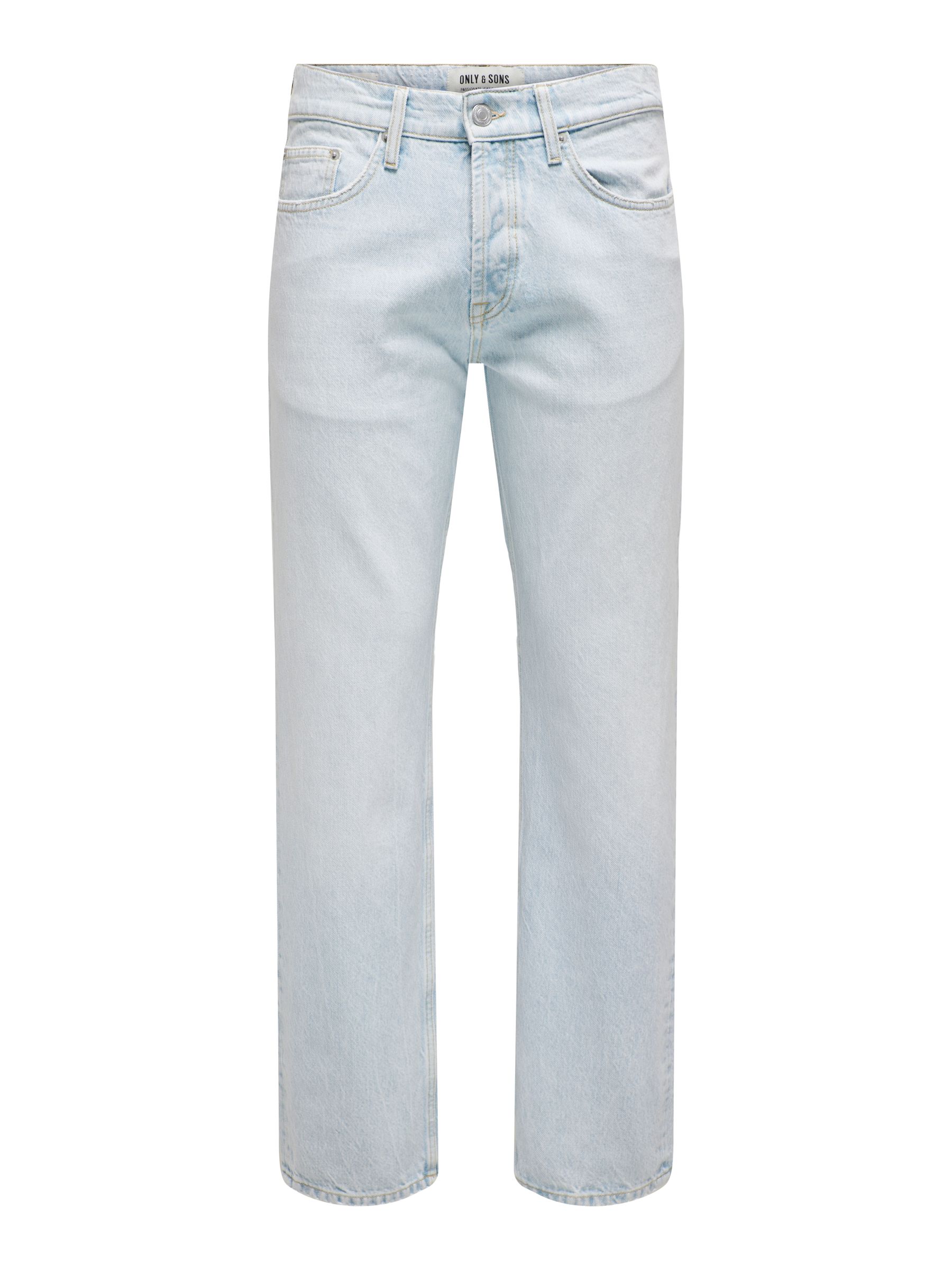ONLY&SONS_FallWinter2024_4477727_22029393.jpg Helle Denim Jeans mit geradem Bein und Five-Pocket-Design