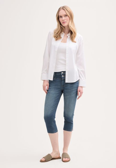 Tom Tailor Capri-Jeans mit figurbetonter Passform – Hellblau, Bild 3