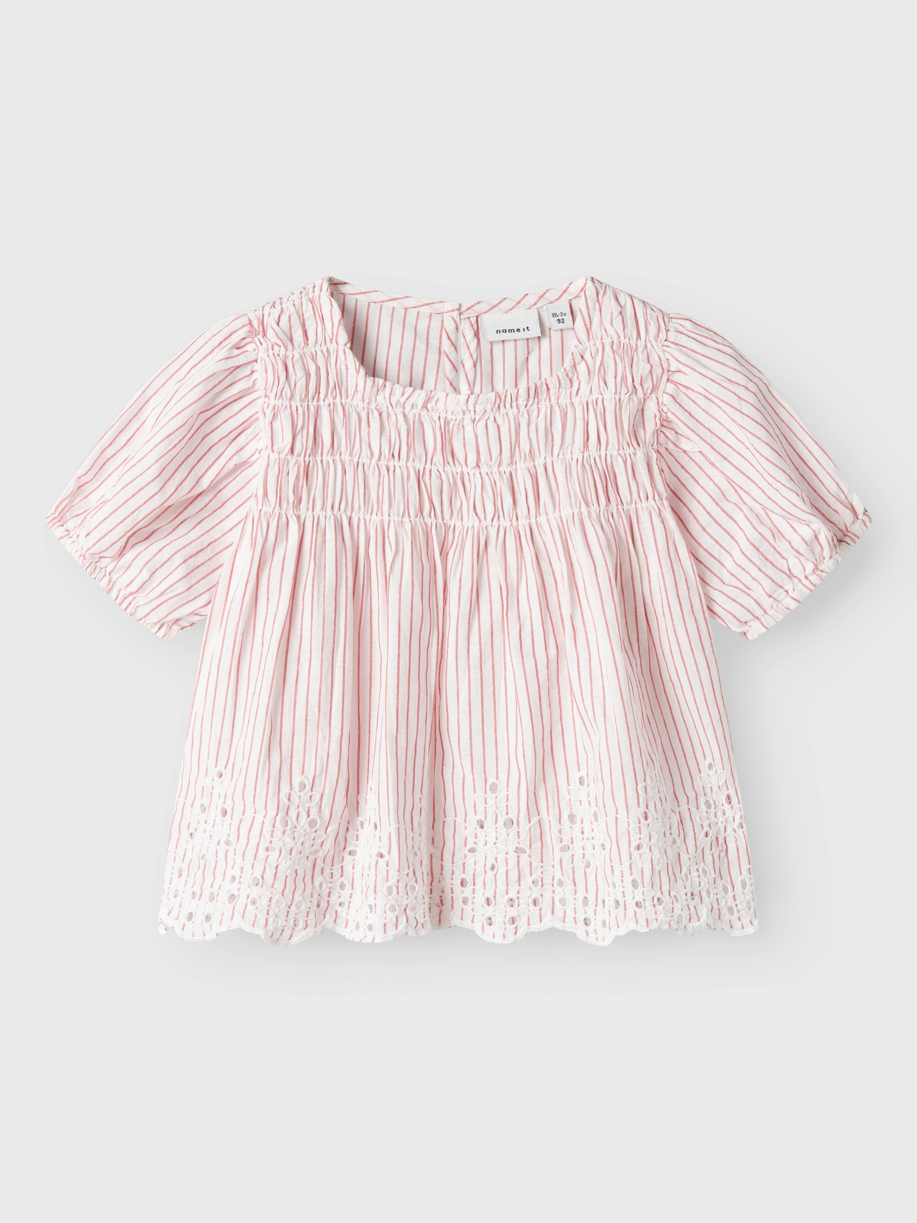 NAME-IT_SpringSummer2025_4713497_13227303_3.jpg Mädchen Sommer Bluse mit Rüschen und Lochstickerei