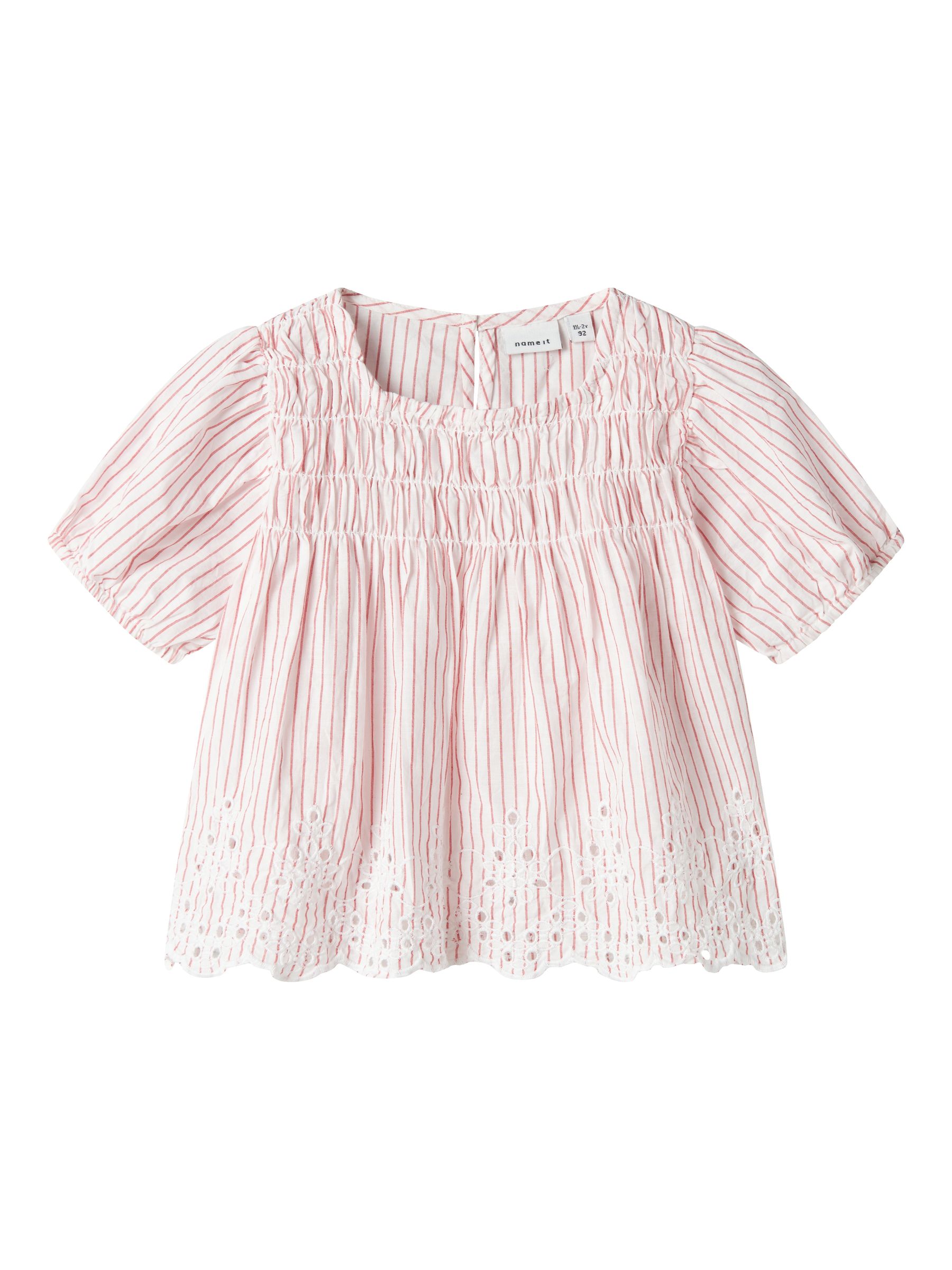 NAME-IT_SpringSummer2025_4713497_13227303.jpg Mädchen Sommer Bluse mit Rüschen und Lochstickerei
