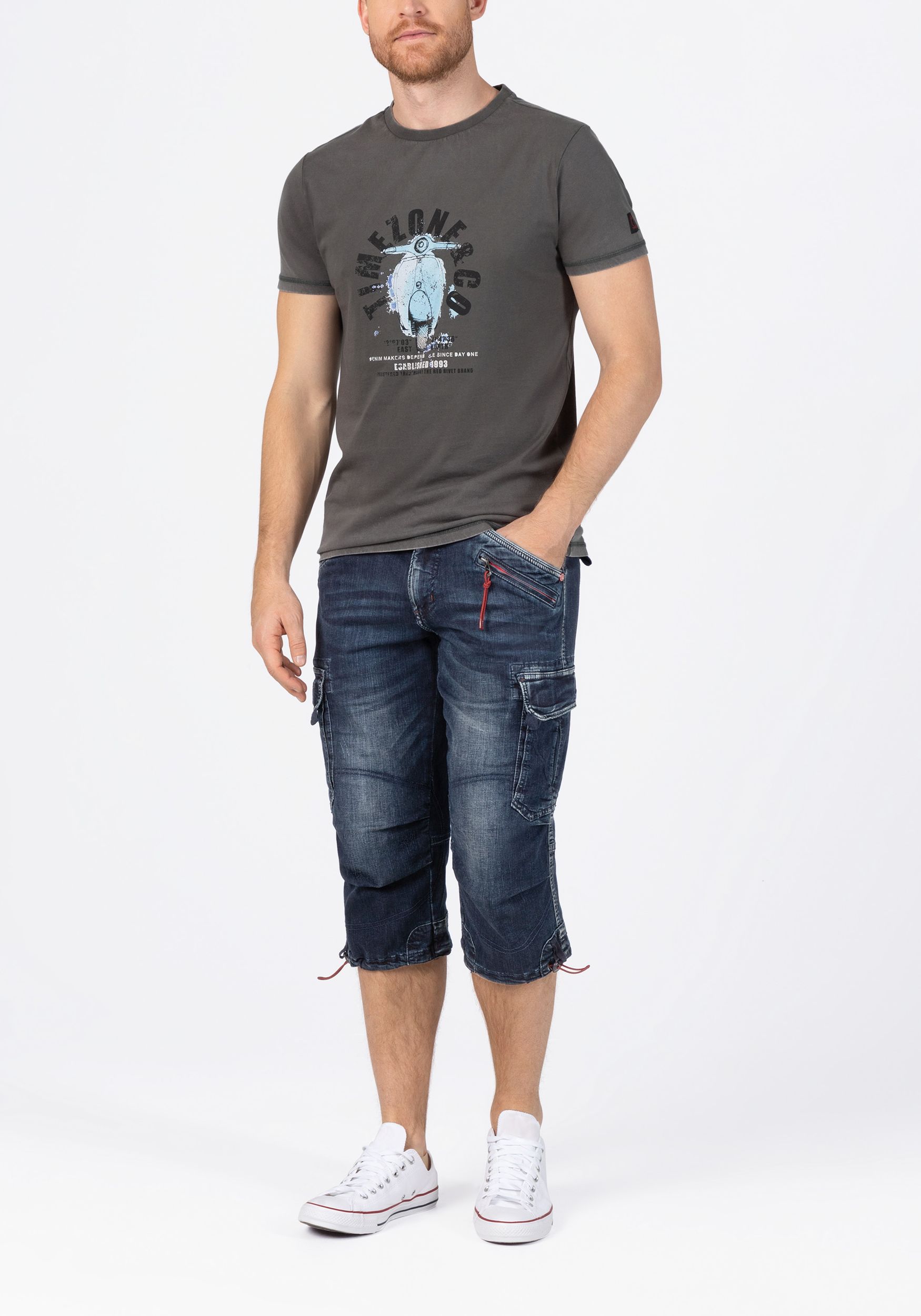 TIMEZONE-Gmb_SS25_30049_25-10009-00-3444_6.jpg 3/4 Jeans-Cargo-Shorts mit Stretch