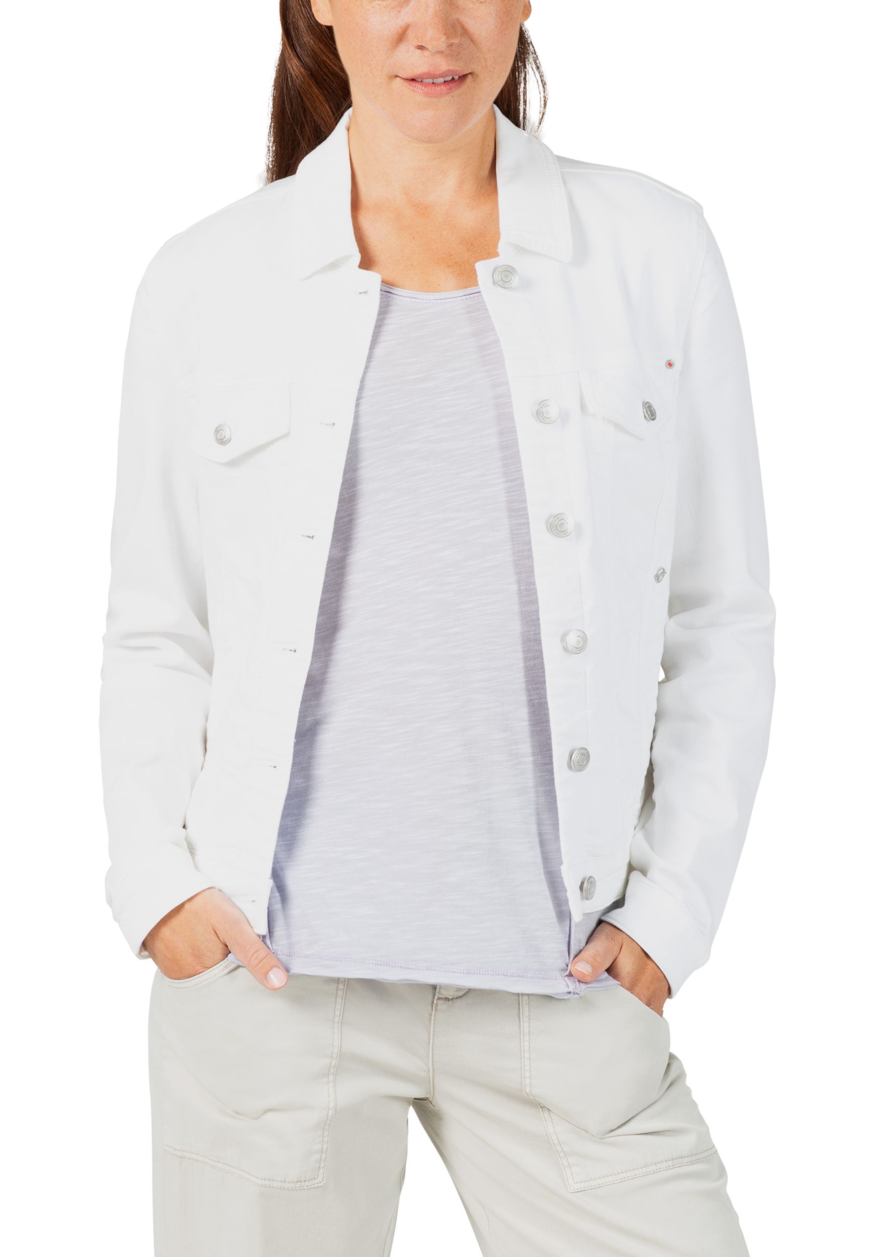 TIMEZONE-Gmb_SS25_0100_19-10064-00-3338_3.jpg Jeansjacke mit Umlegekragen und Brusttaschen