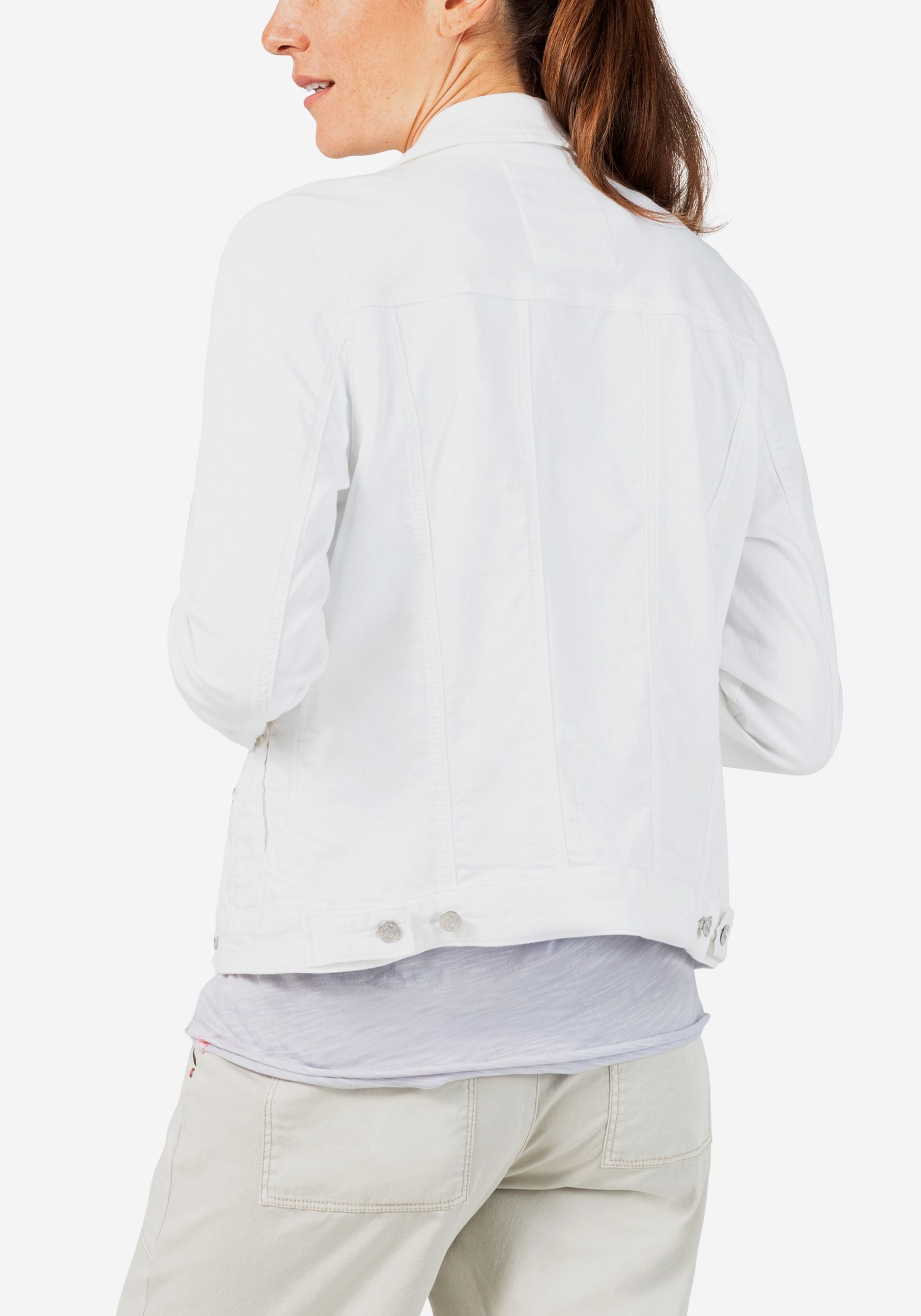 TIMEZONE-Gmb_SS25_0100_19-10064-00-3338_4.jpg Jeansjacke mit Umlegekragen und Brusttaschen