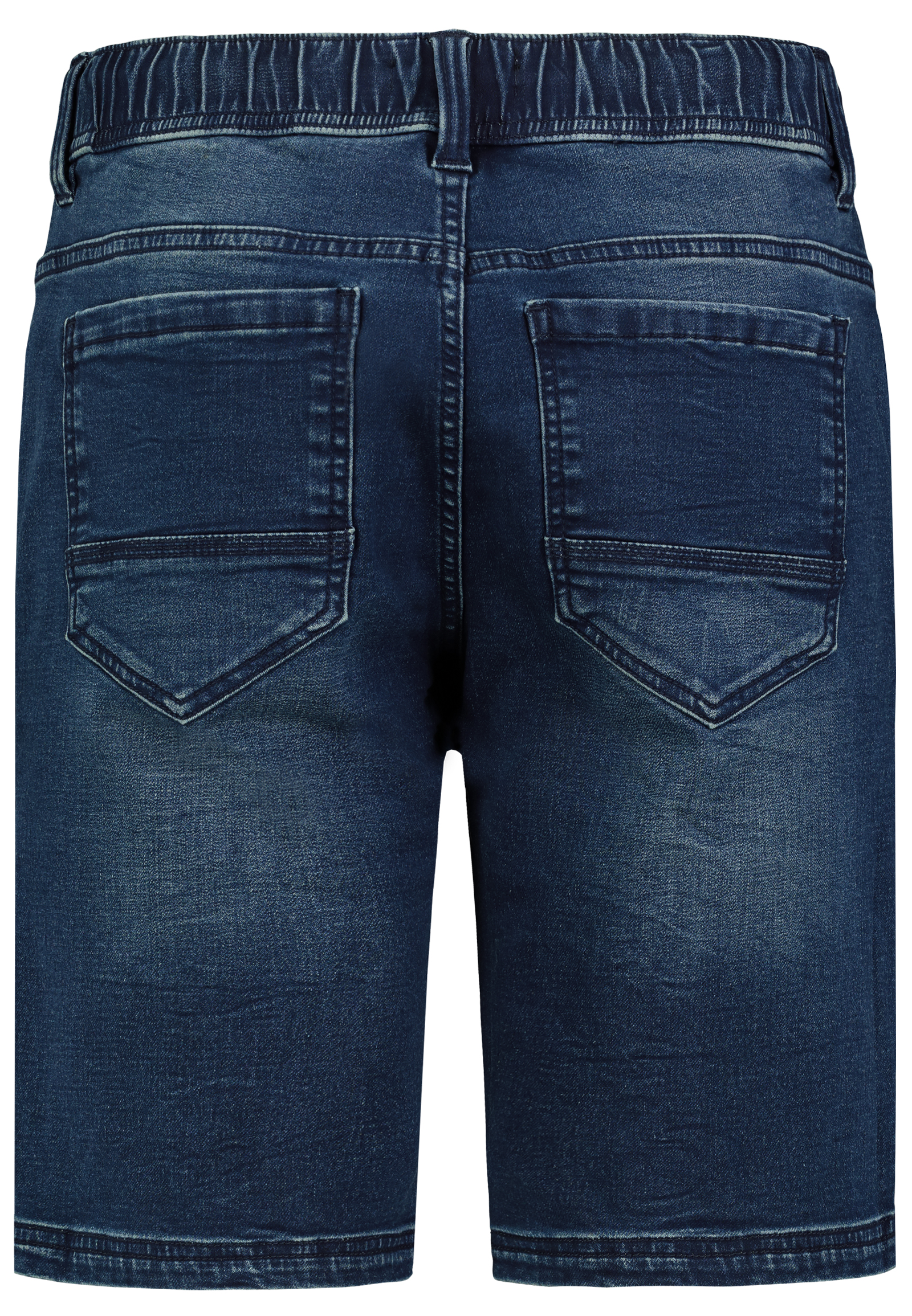 H13245BD62510KD84NO_19400_H.jpg Denim Bermuda Jeansshorts mit Elastischem Bund und Kordelzug