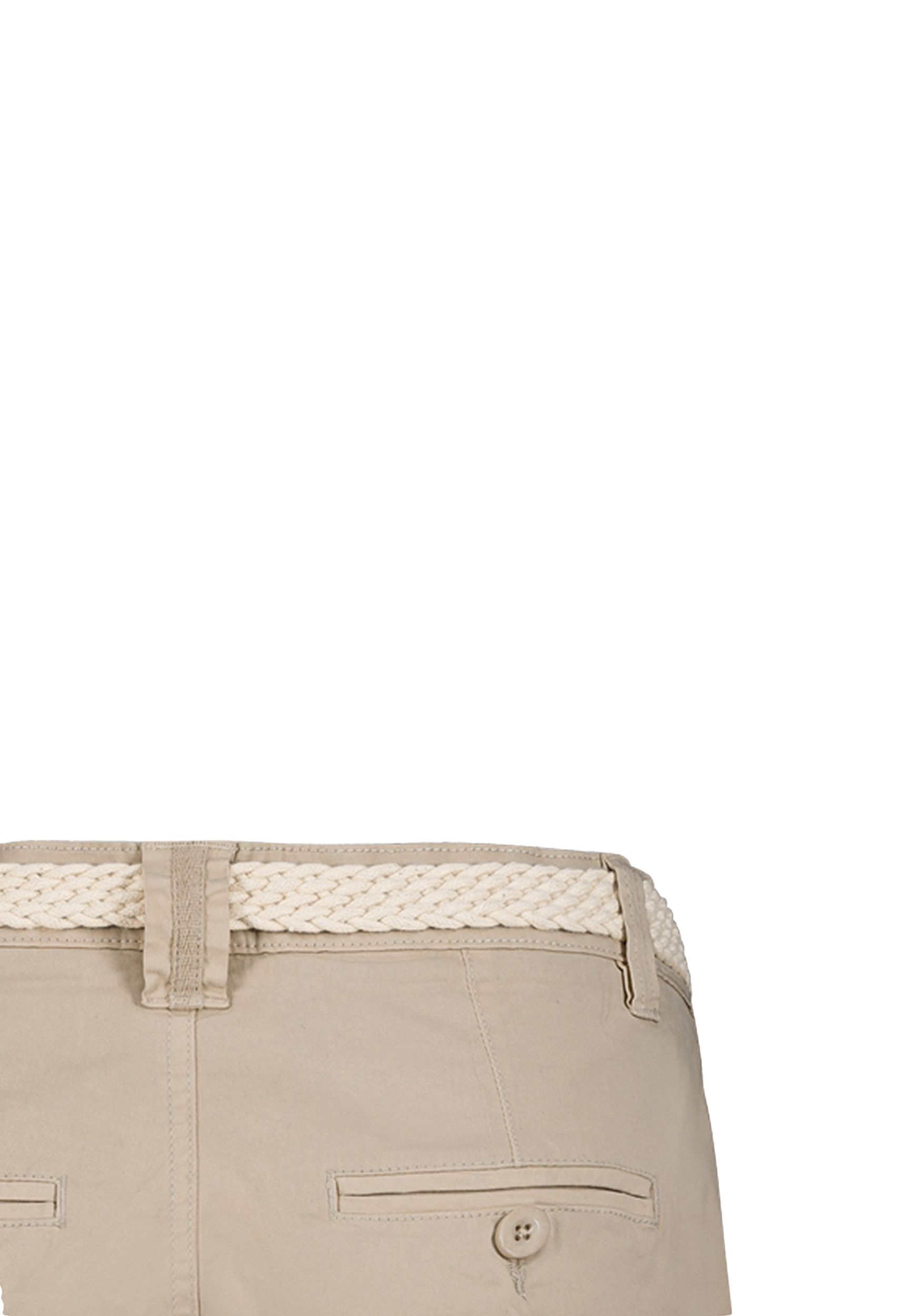 Cargo-Bermuda Shorts mit Flechtgürtel Cargo-Bermuda Shorts mit Flechtgürtel