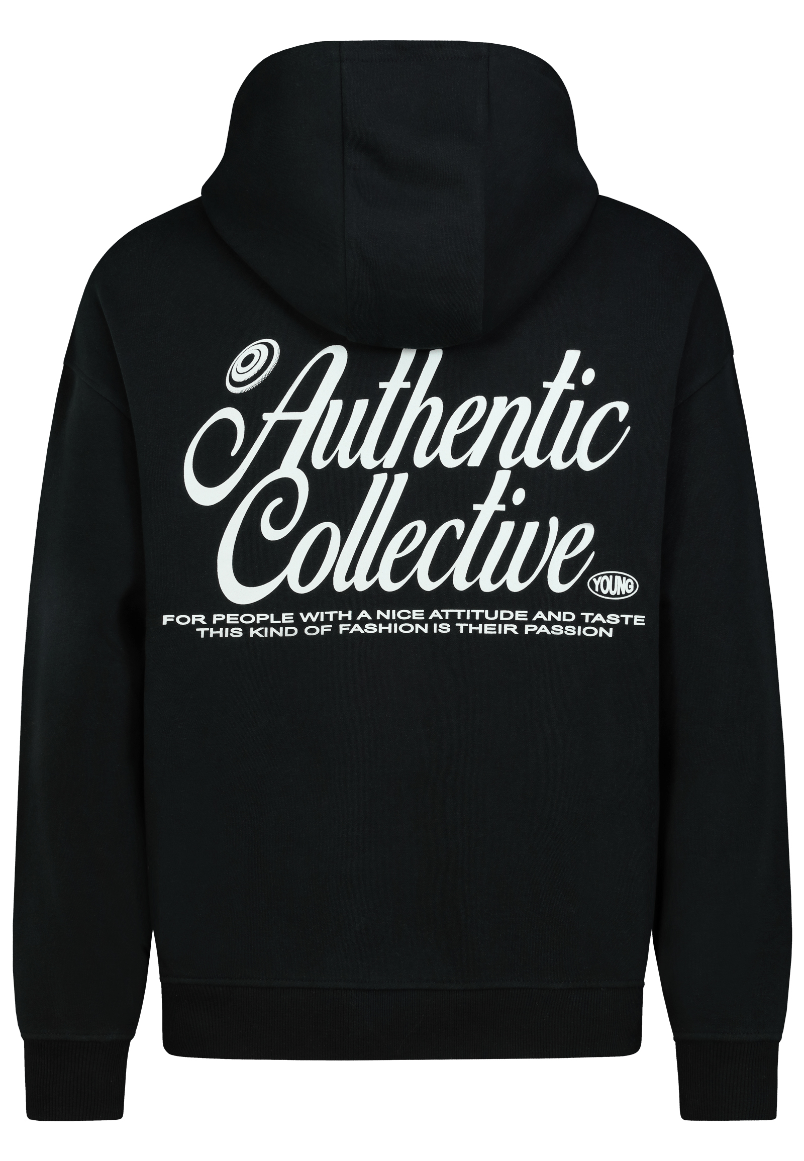 H10600BI21491B_23400_H.jpg Kapuzenpullover mit Kängurutasche und Frontprint
