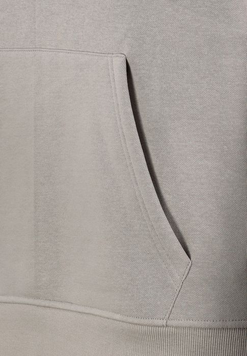 Sublevel Sublevel Kapuzenpullover mit Kängurutasche und Frontprint – Beige, Bild 4