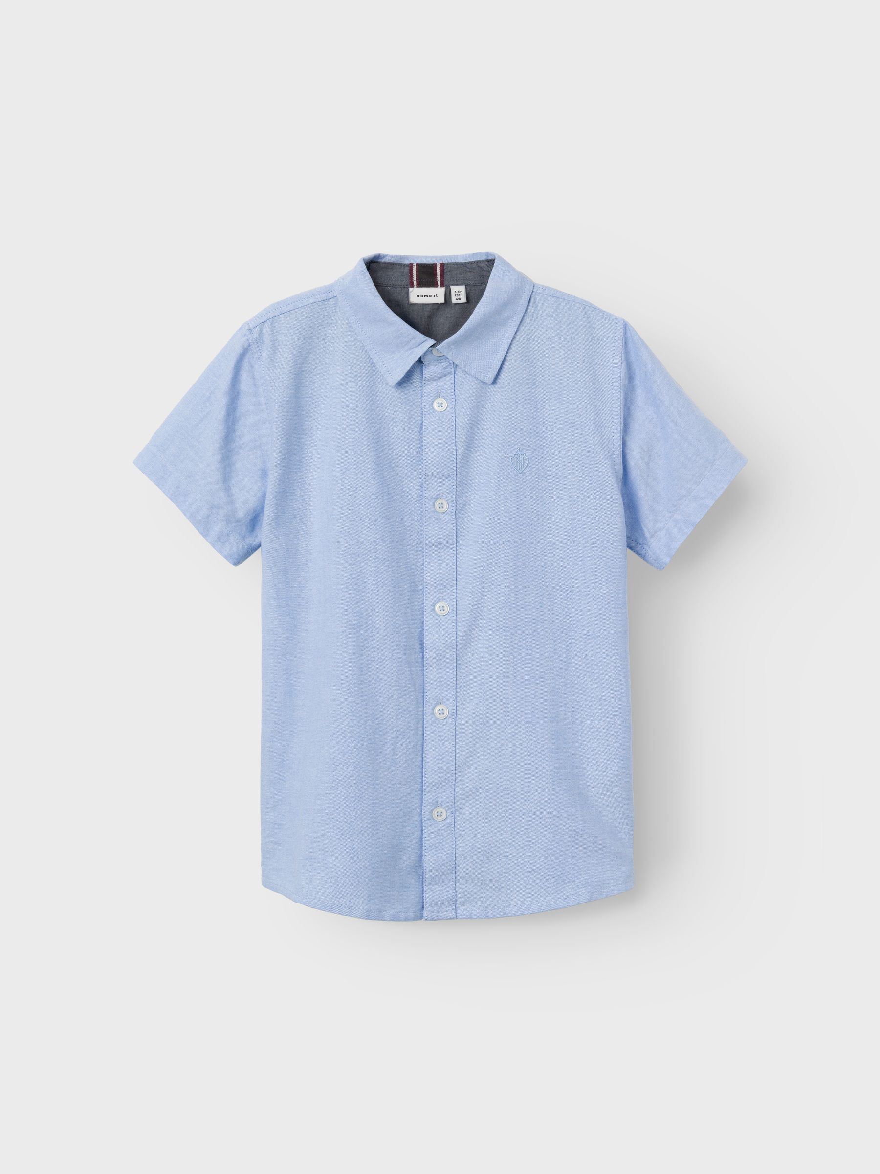 NAME-IT_NOOS2025_4241978_13218953_2.jpg Kurzarm-Hemd mit Button-Down-Kragen und Logo