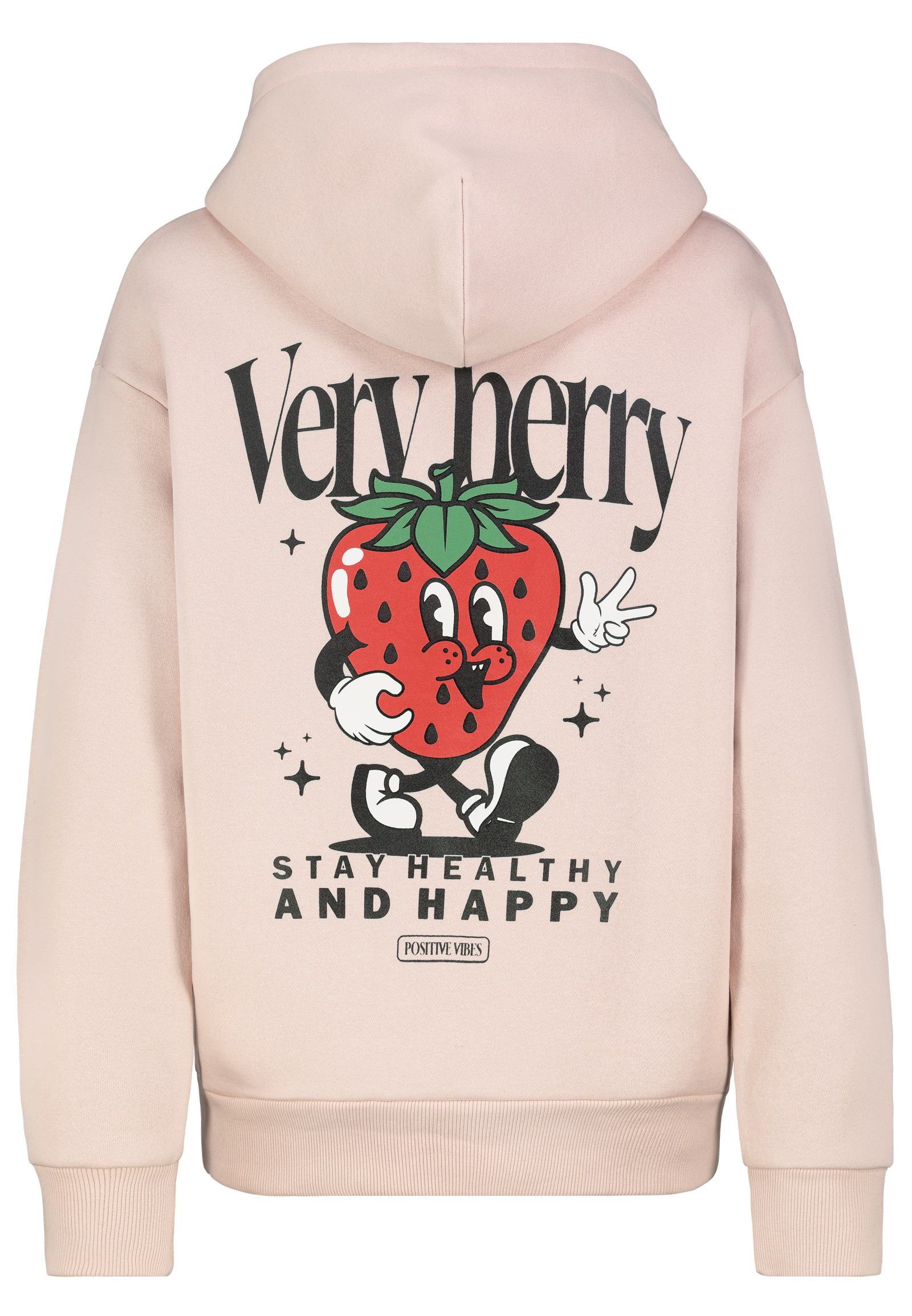 D10606BA02767B_13200_H.jpg Kapuzenpullover mit Kängurutasche und Blumenprint