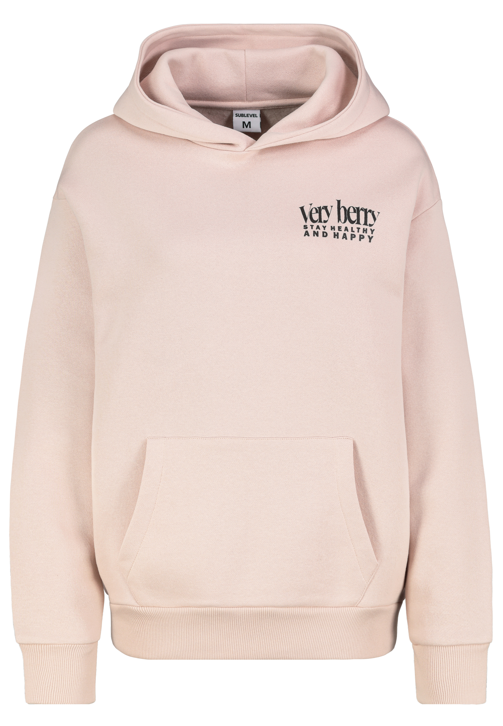 D10606BA02767B_13200_V.jpg Kapuzenpullover mit Kängurutasche und Blumenprint