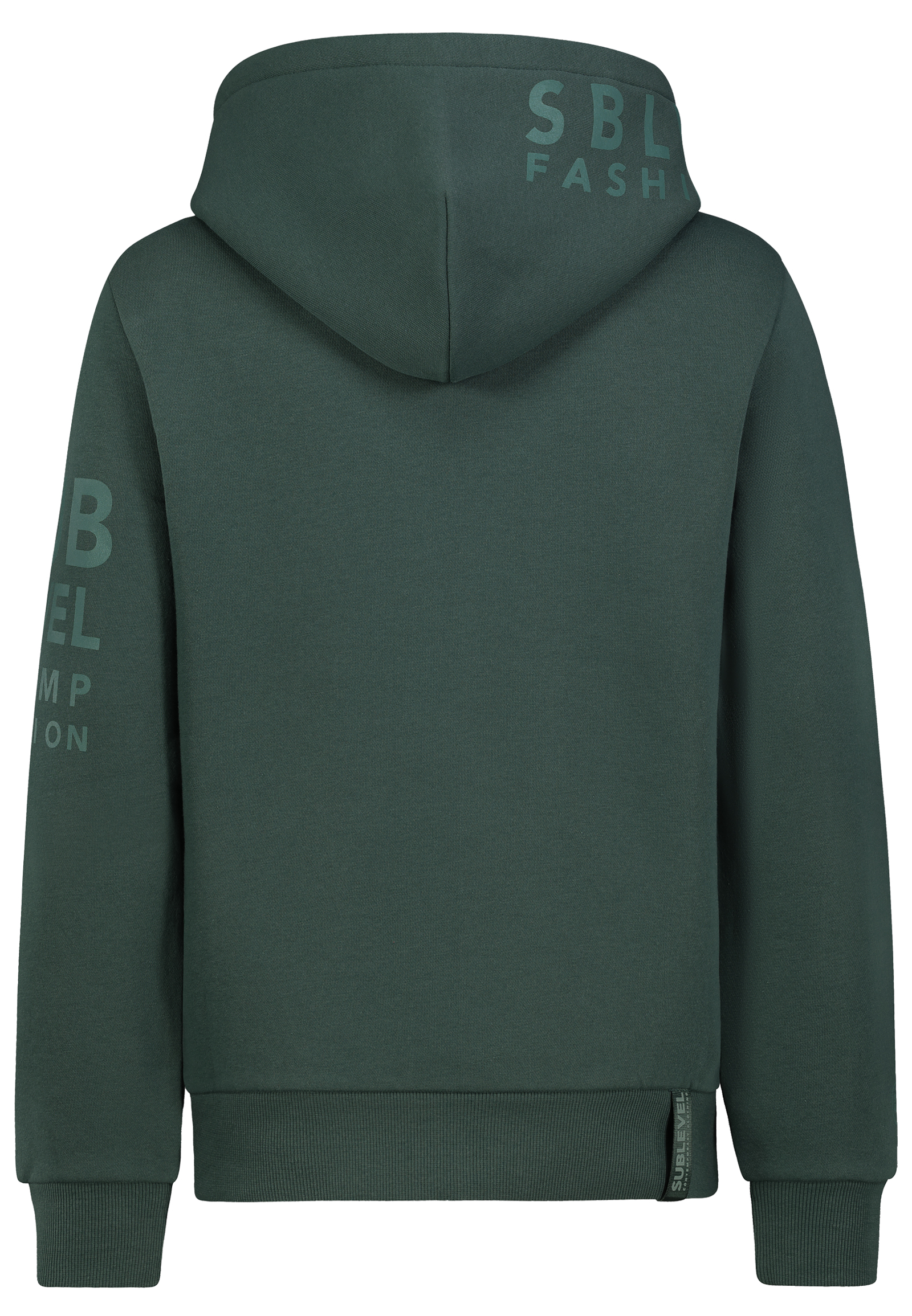 Hoodie Kapuzenpullover mit Kängurutasche und Textprint Hoodie Kapuzenpullover mit Kängurutasche und Textprint