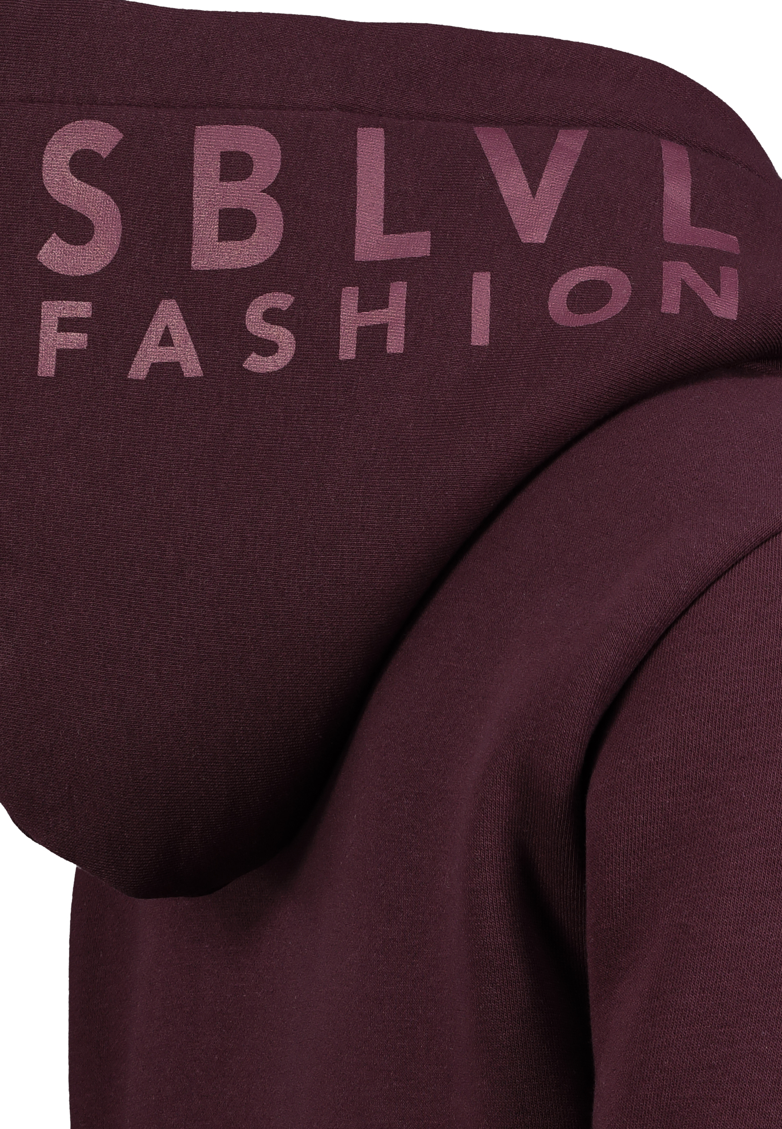 Hoodie Kapuzenpullover mit Kängurutasche und Textprint Hoodie Kapuzenpullover mit Kängurutasche und Textprint