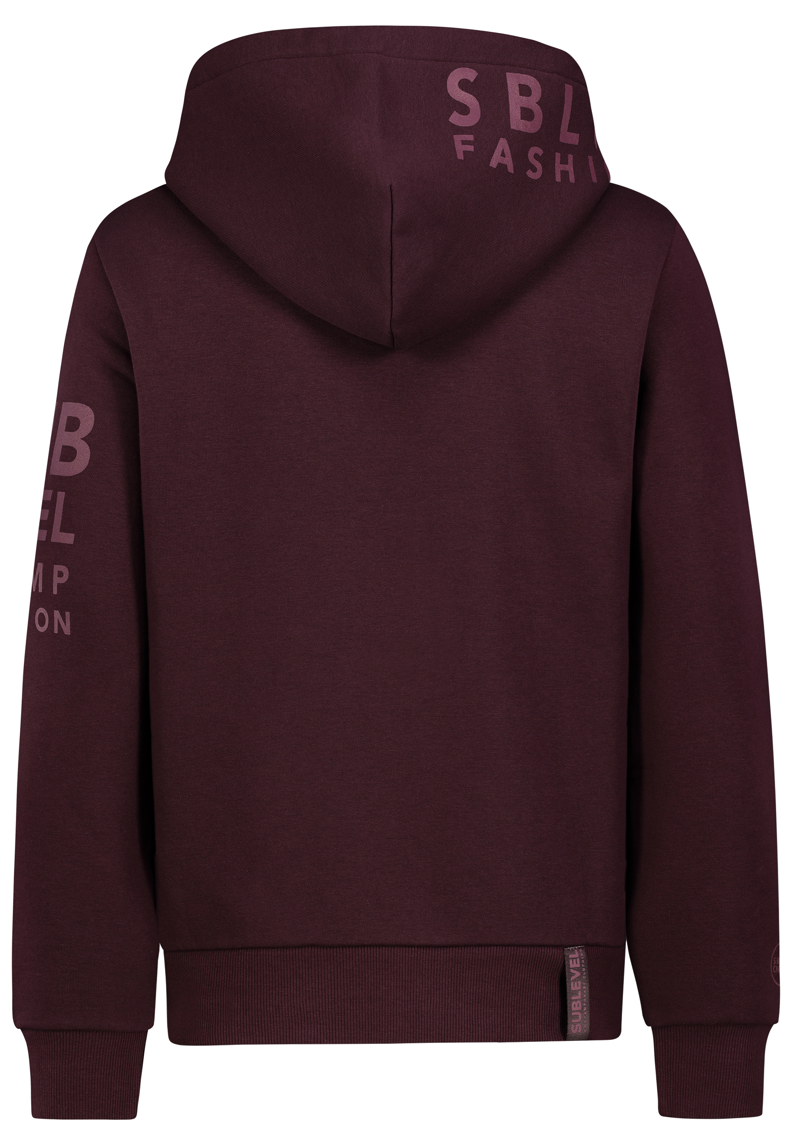 Hoodie Kapuzenpullover mit Kängurutasche und Textprint Hoodie Kapuzenpullover mit Kängurutasche und Textprint