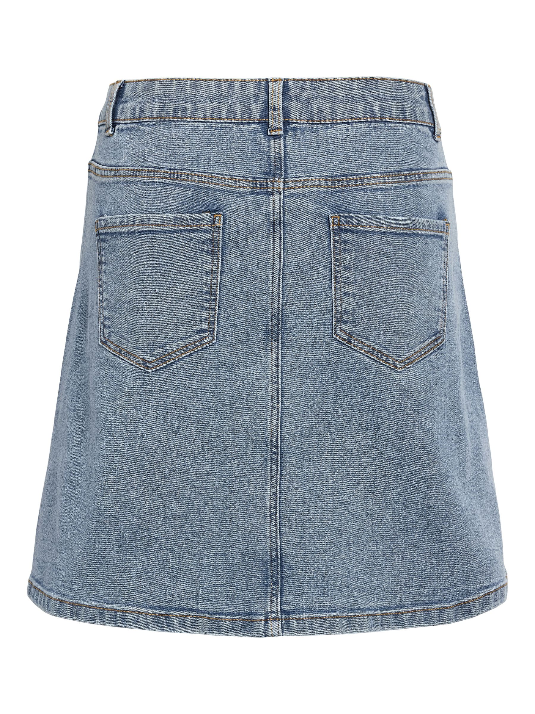 NOISY-MAY_All-year_4682793_27032521_2.jpg Jeansrock mit Knopfleiste und aufgesetzten Taschen