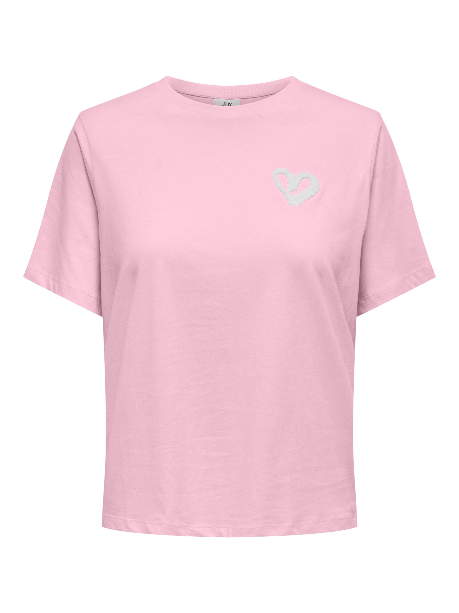 JDY_Springsummer_4797553_15300408.jpg Legeres T-Shirt mit Rundhals und Schriftzug