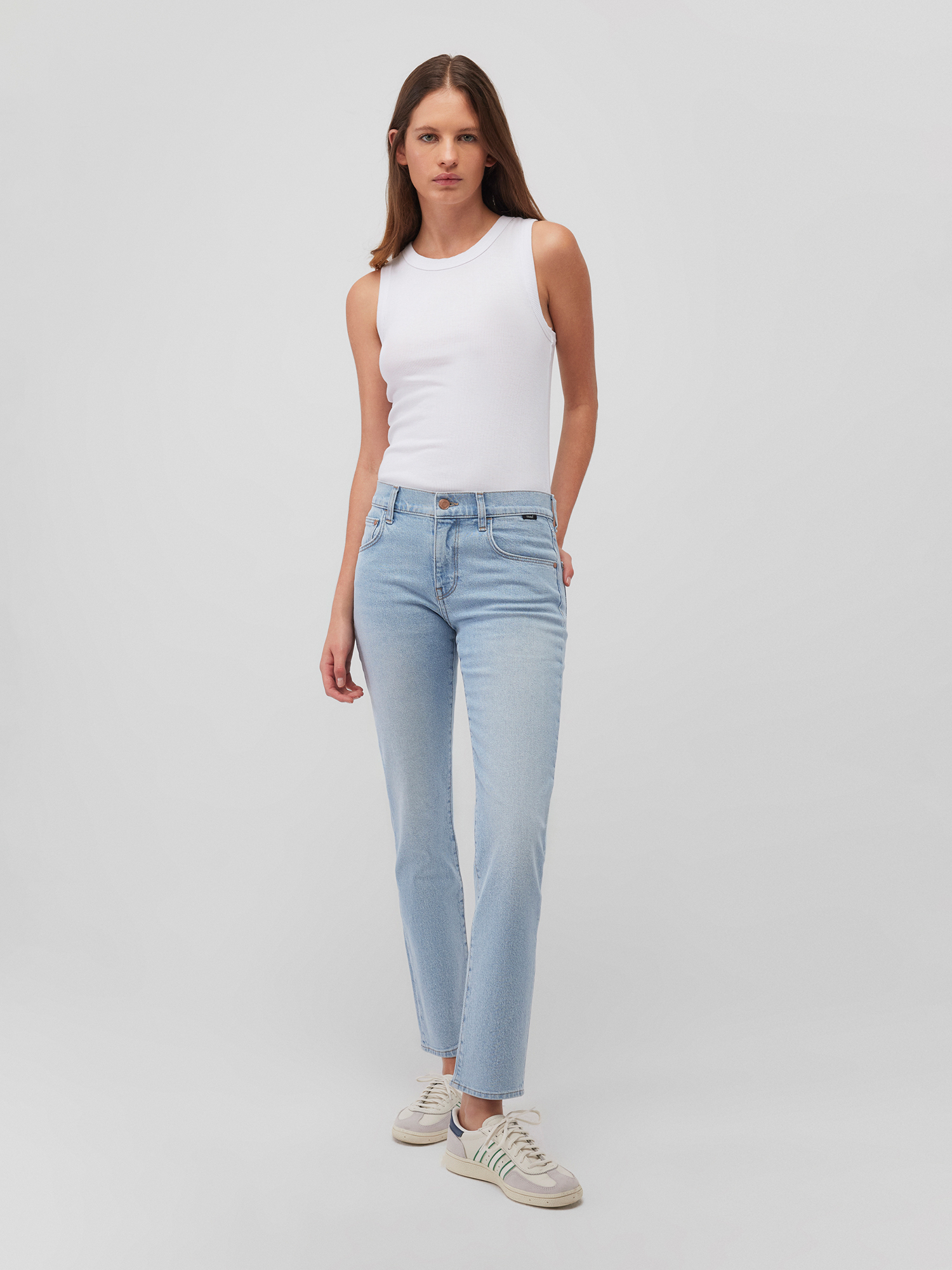 Mavi_25Spring1_lt-brushed-90s_1010623-88897.jpg Gerade High-Waist Jeans Hose mit Five-Pocket-Style