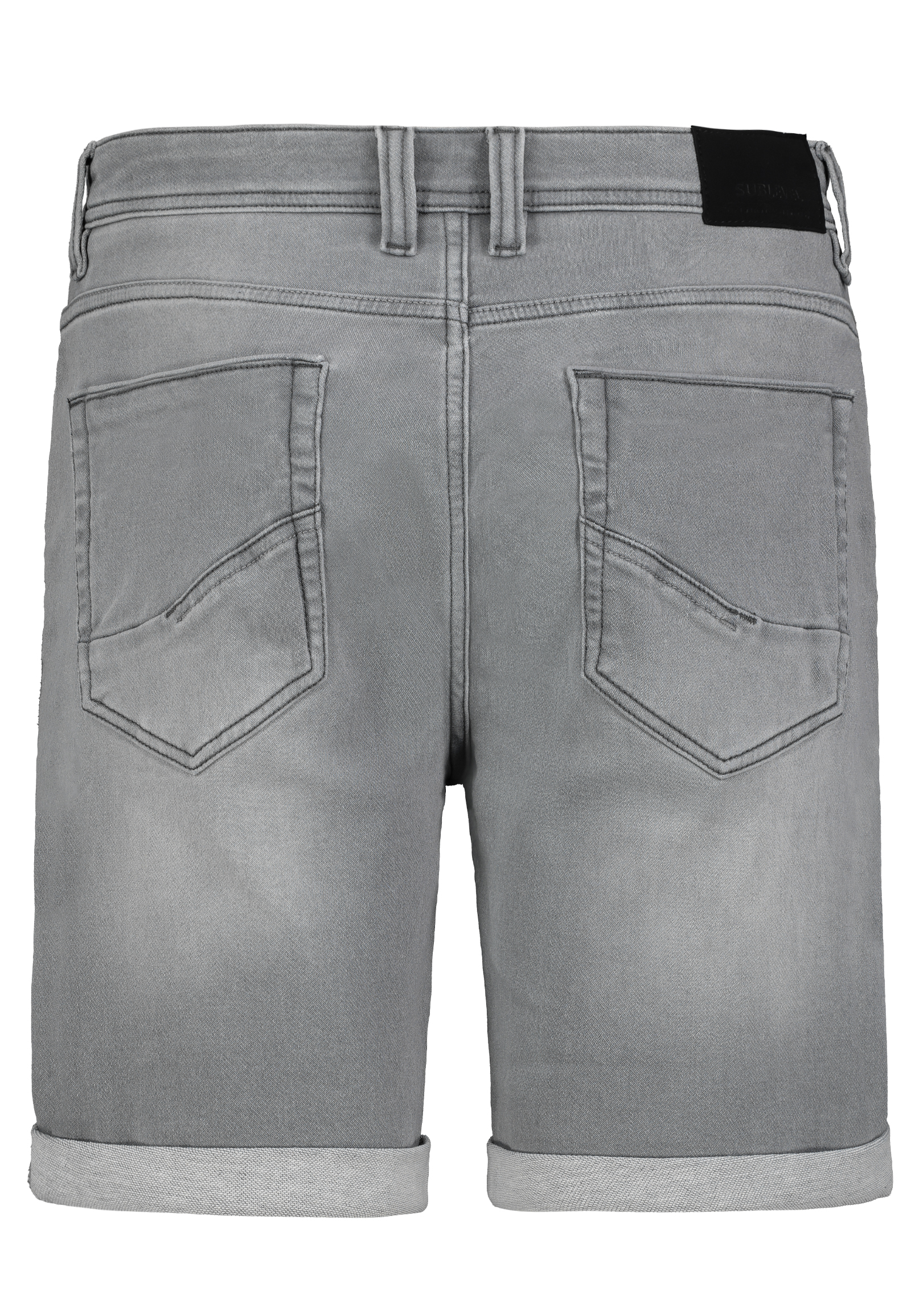 Authentic-St_251_23000_H13245BD61306KG104_2.jpg Jeans Shorts mit Umschlag Denim Bermuda