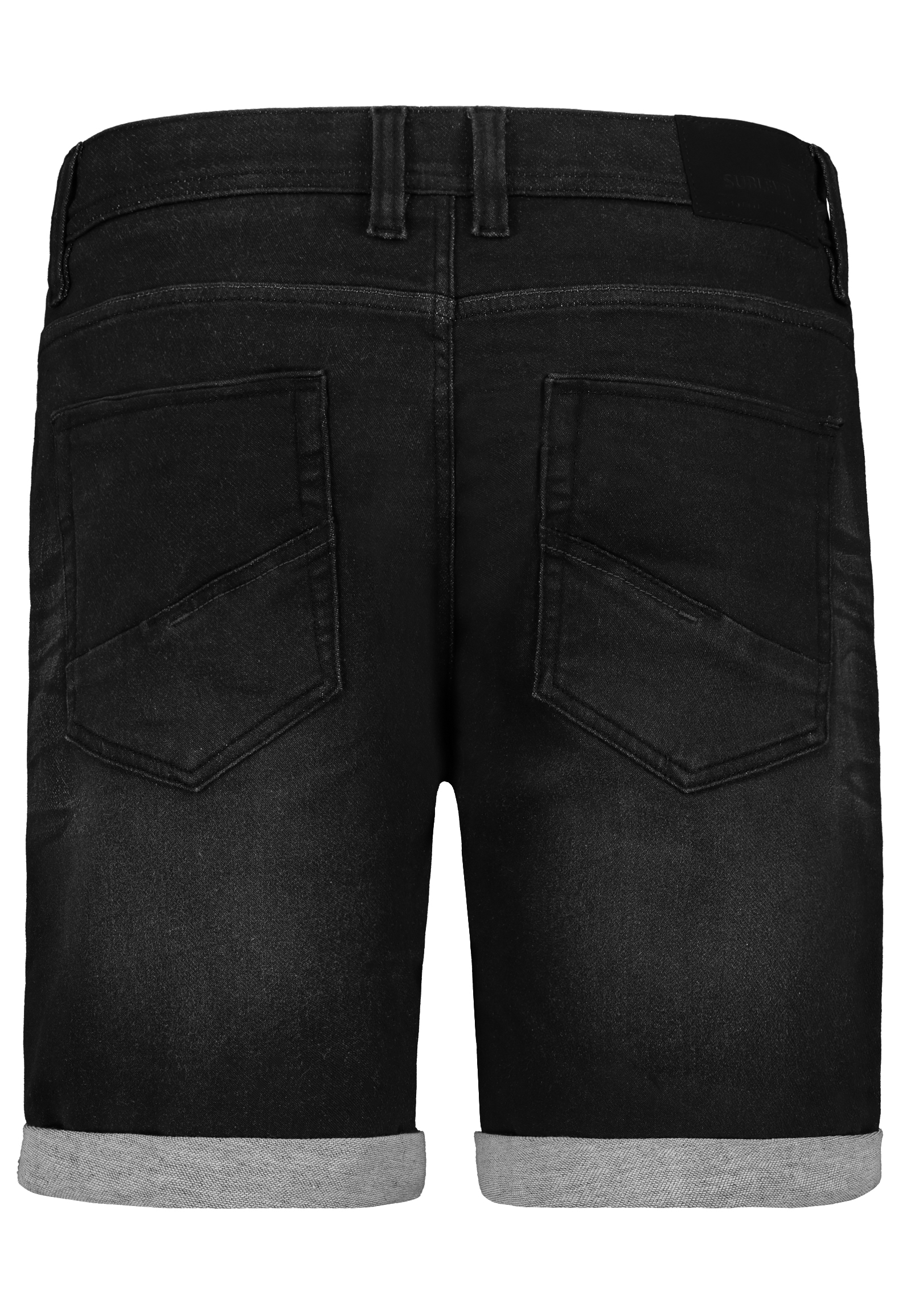 Authentic-St_251_24000_H13245BD61306KB22_2.jpg Jeans Shorts mit Umschlag Denim Bermuda
