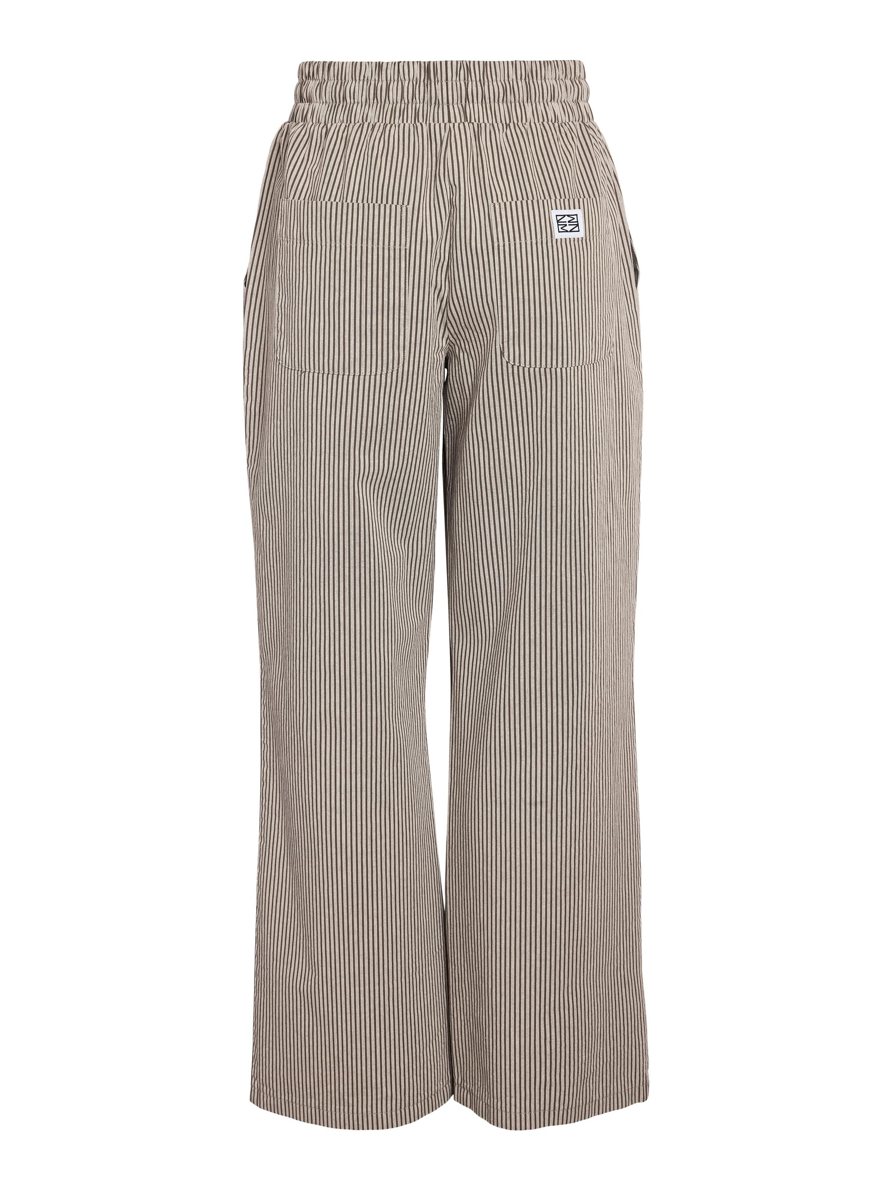 NOISY-MAY_Springsummer_4761878_27033739_2.jpg Gestreifte Culotte-Hose mit Kordelzug und Taschen