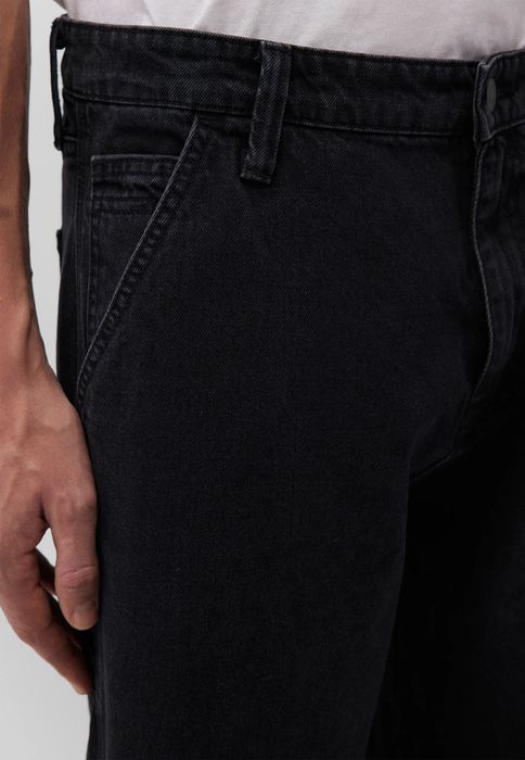 Mavi mavi Denim Jeans Hose mit weitem Bein und Eingrifftaschen – Dunkelgrau, Bild 7