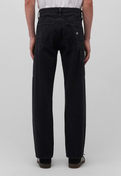 Mavi mavi Denim Jeans Hose mit weitem Bein und Eingrifftaschen – Dunkelgrau, Bild 5
