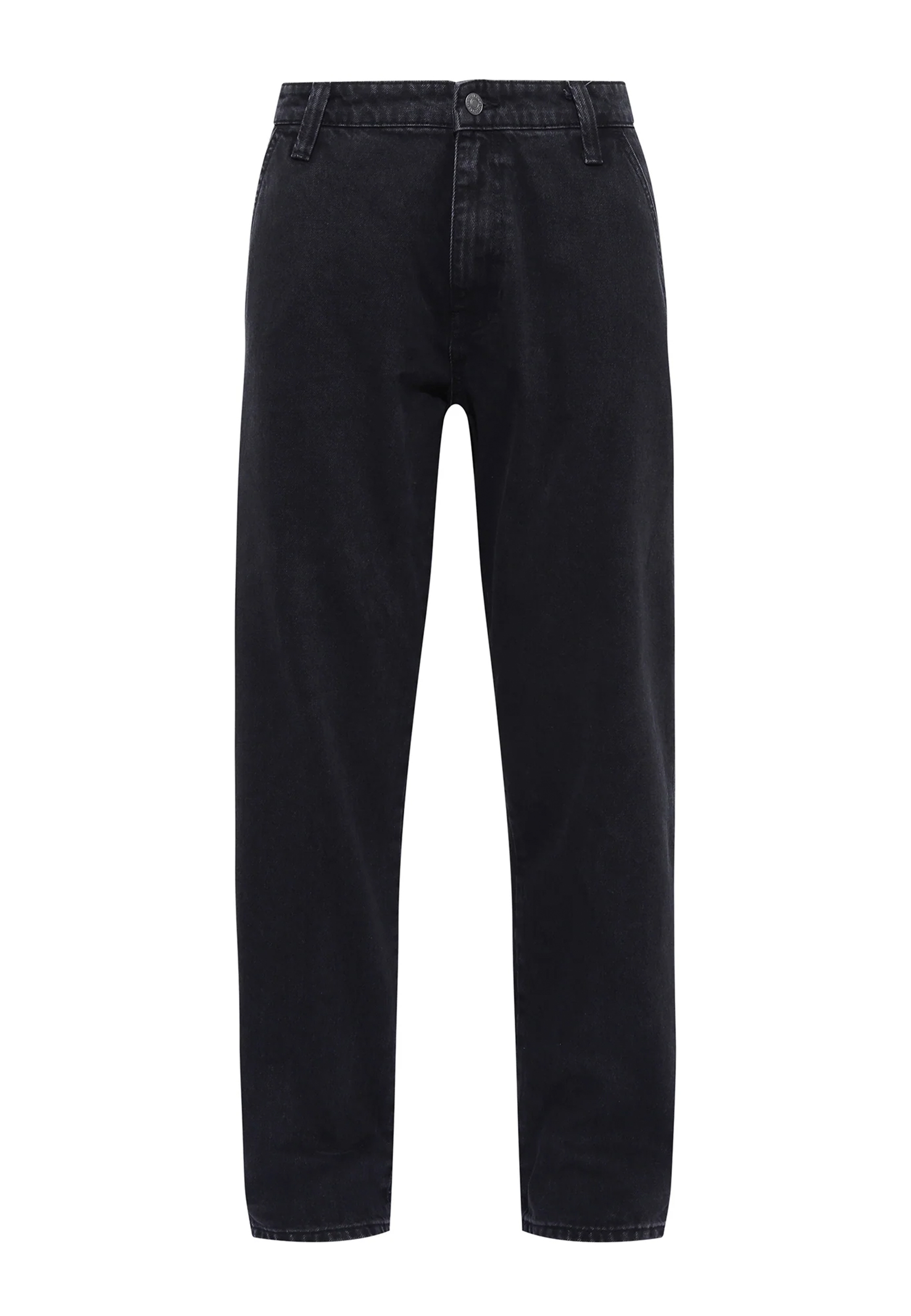 Mavi mavi Denim Jeans Hose mit weitem Bein und Eingrifftaschen – Dunkelgrau, Bild 1