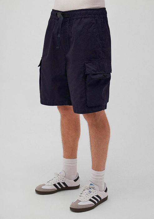 Mavi mavi Bermuda Cargo Shorts mit elastischem Bund – Dunkelblau, Bild 3