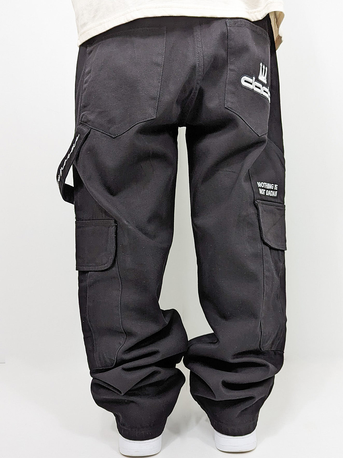Worker Cargo Baggy Jeans mit Taschen und Stitching Worker Cargo Baggy Jeans mit Taschen und Stitching