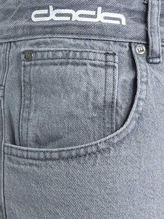 DADA Supreme DADA Supreme Baggy Jeans Loose Fit mit DADA Stickerei – Grau, Bild 5