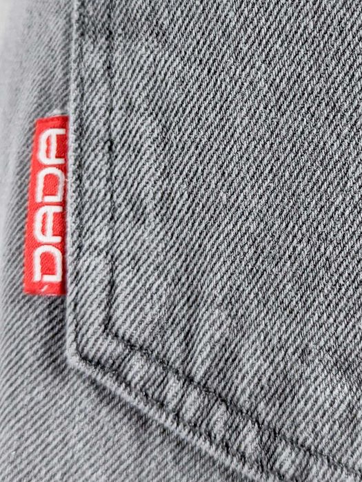 DADA Supreme DADA Supreme Baggy Jeans Loose Fit mit DADA Stickerei – Grau, Bild 6
