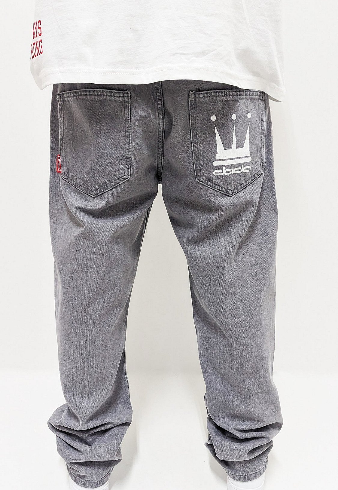 Loose Fit Jeans mit Print Baggy Pants Loose Fit Jeans mit Print Baggy Pants