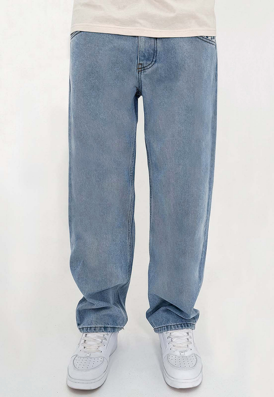 Loose Fit Jeans mit Print Baggy Pants Loose Fit Jeans mit Print Baggy Pants