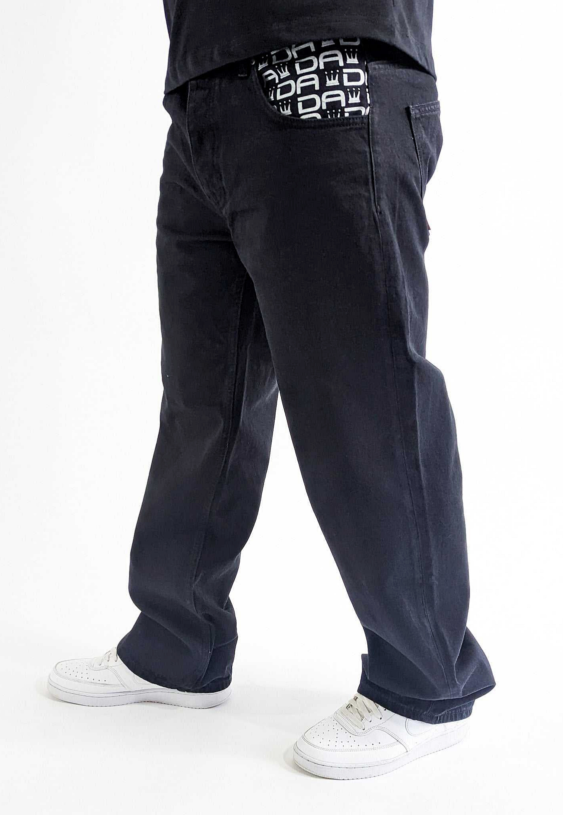 Loose Fit Jeans mit Print Baggy Pants Loose Fit Jeans mit Print Baggy Pants